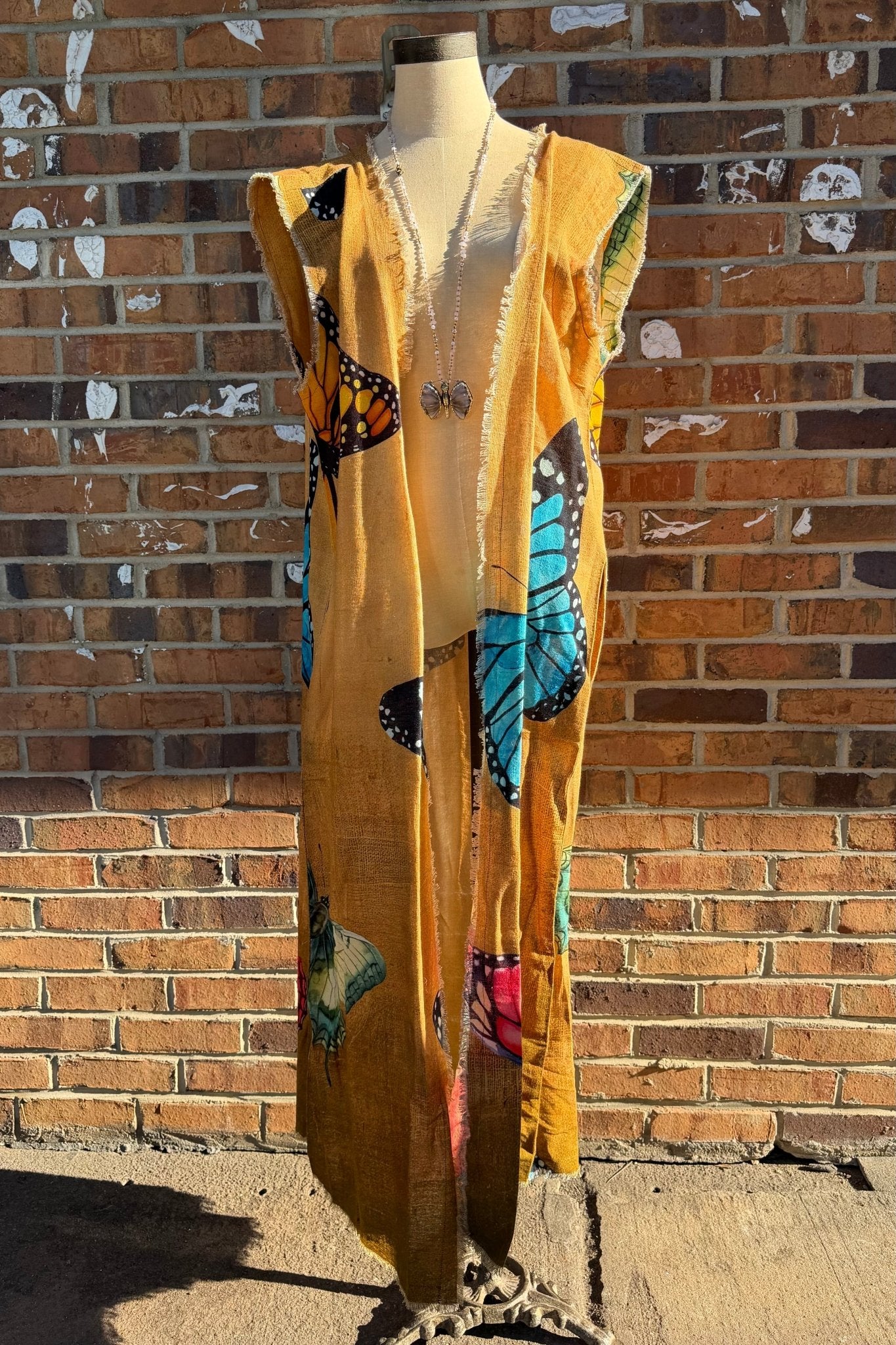 Buttefly Vest - ivyandlavyboutique I LOVE LINEN