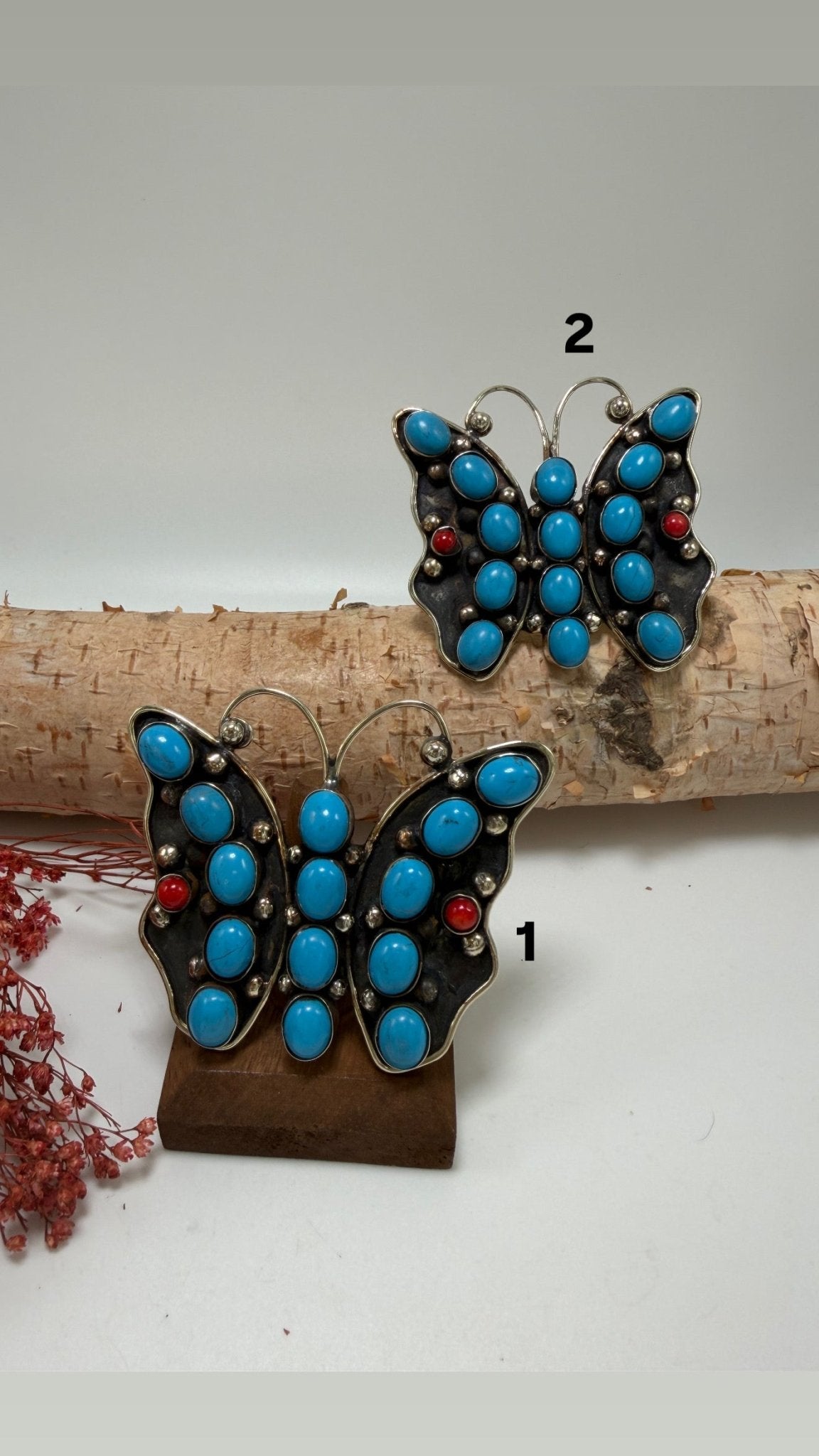 Butterfly Blues Ring - ivyandlavyboutique ivyandlavyboutique