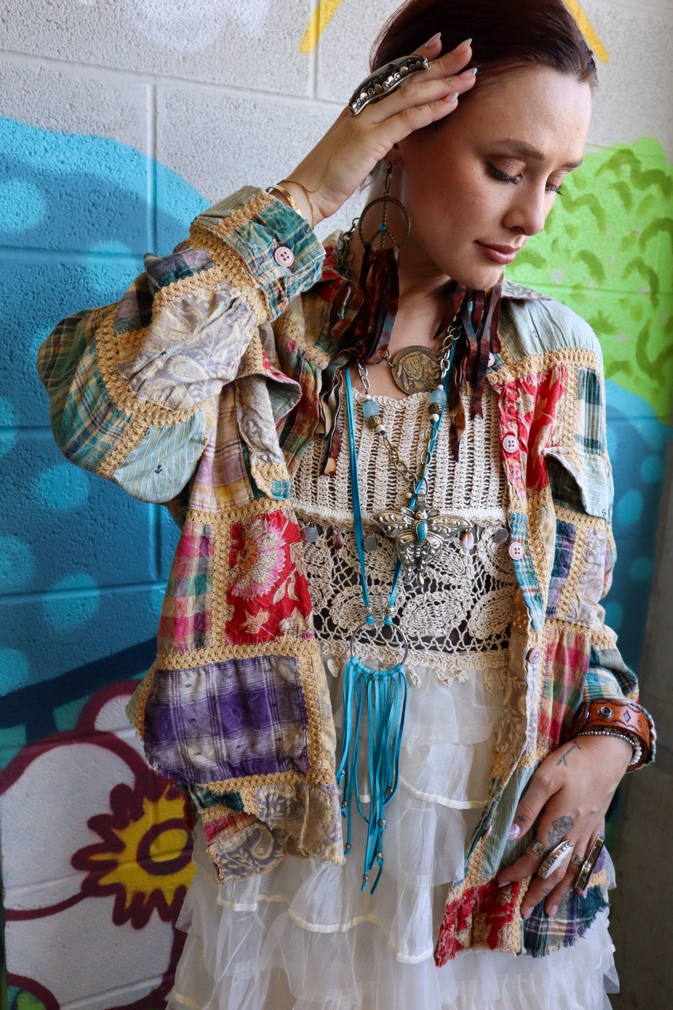 Butterfly in Blue Necklace - ivyandlavyboutique ivyandlavyboutique