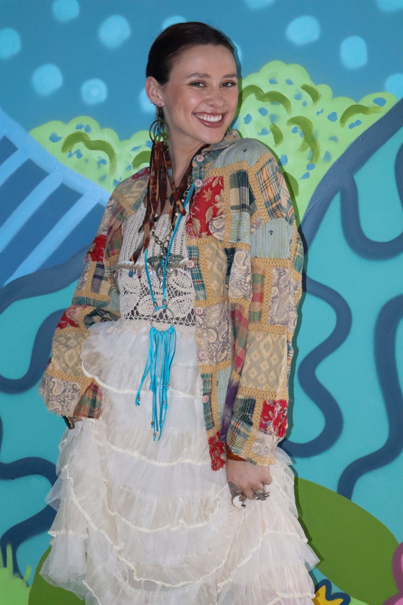 Butterfly in Blue Necklace - ivyandlavyboutique ivyandlavyboutique