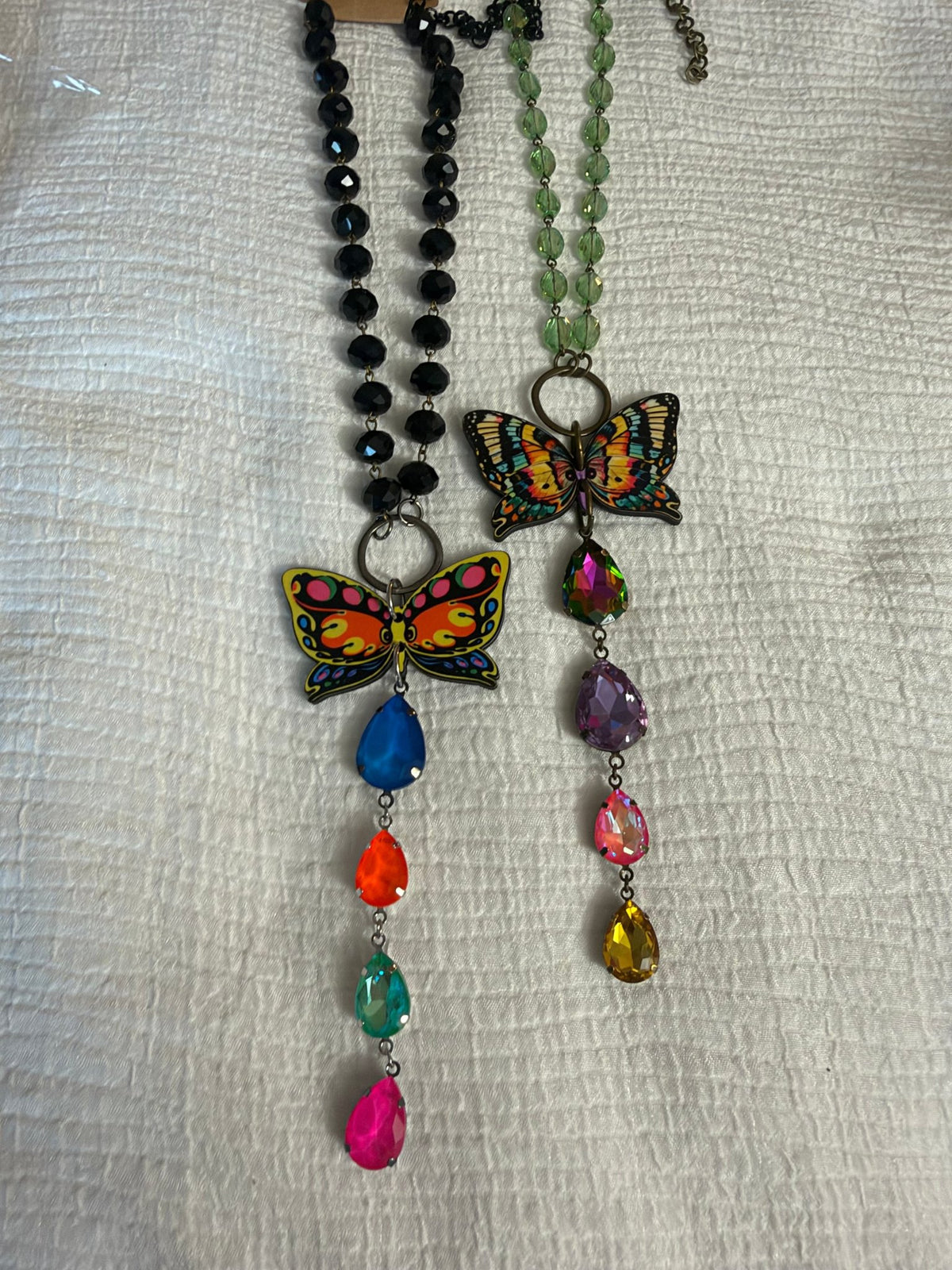 Butterfly Teardrop Necklace Gypsy South Jewelry 30 - Boho Wanderlust Boutique Boho Wanderlust Boutique