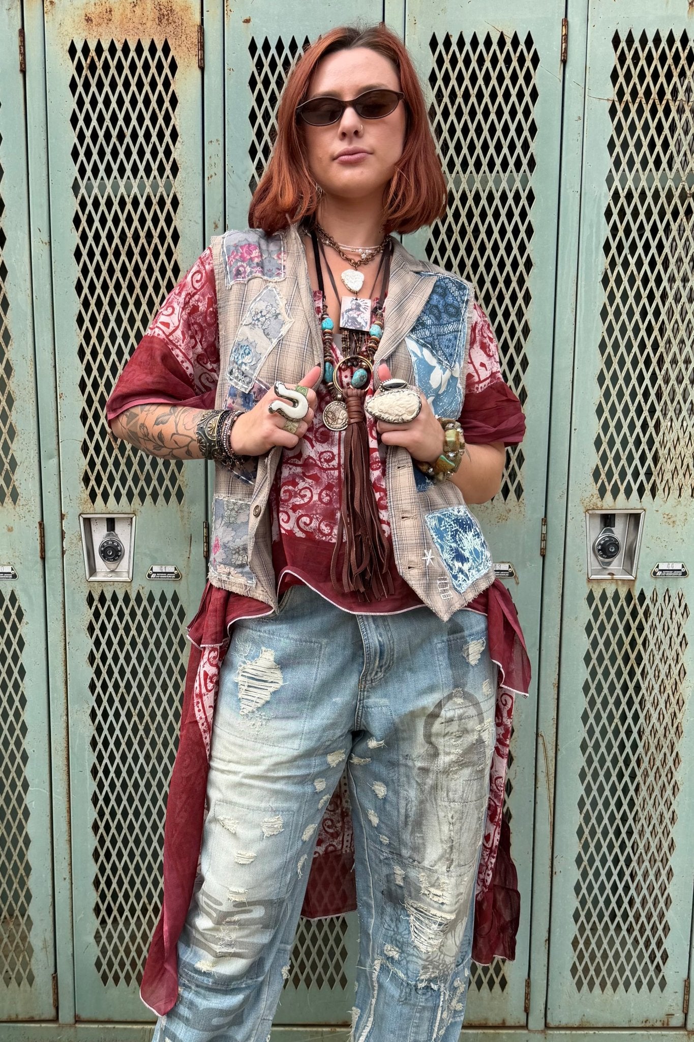 Canyon Sky Vest - ivyandlavyboutique Jaded Gypsy