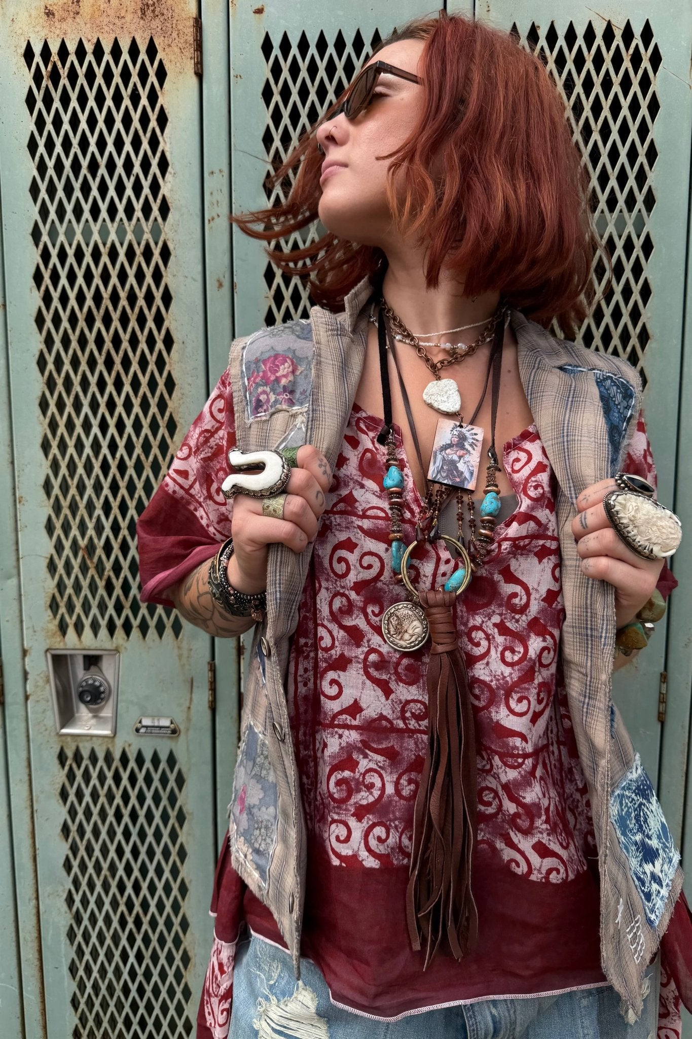 Canyon Sky Vest - ivyandlavyboutique Jaded Gypsy