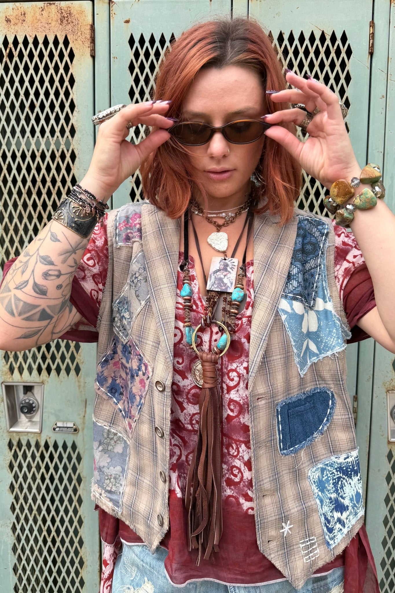 Canyon Sky Vest - ivyandlavyboutique Jaded Gypsy