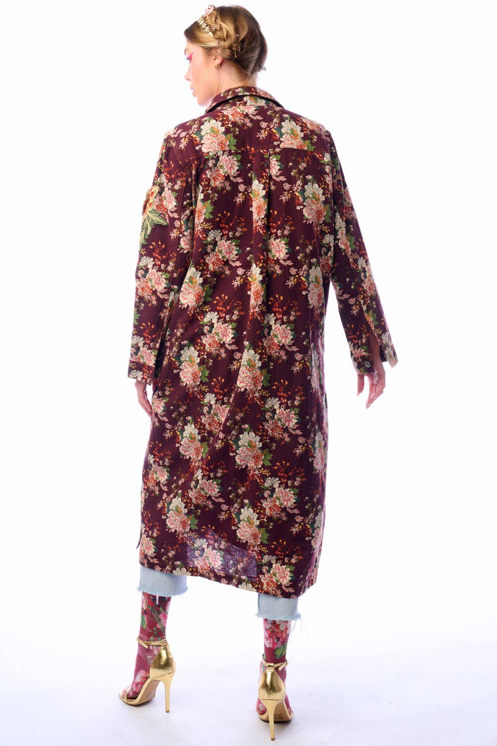 Cara Delvinge Coat - ivyandlavyboutique Aratta