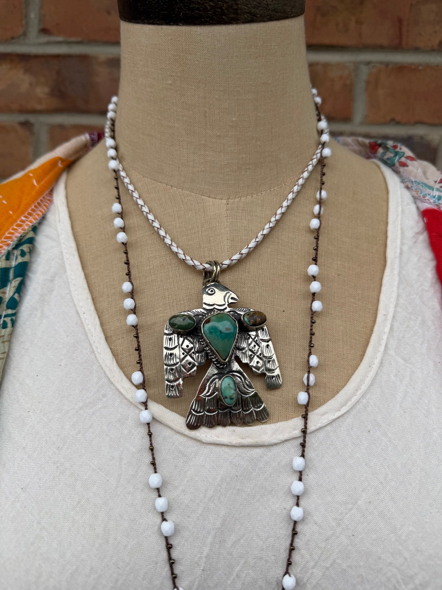 Carved Bird Choker Necklace - ivyandlavyboutique ivyandlavyboutique