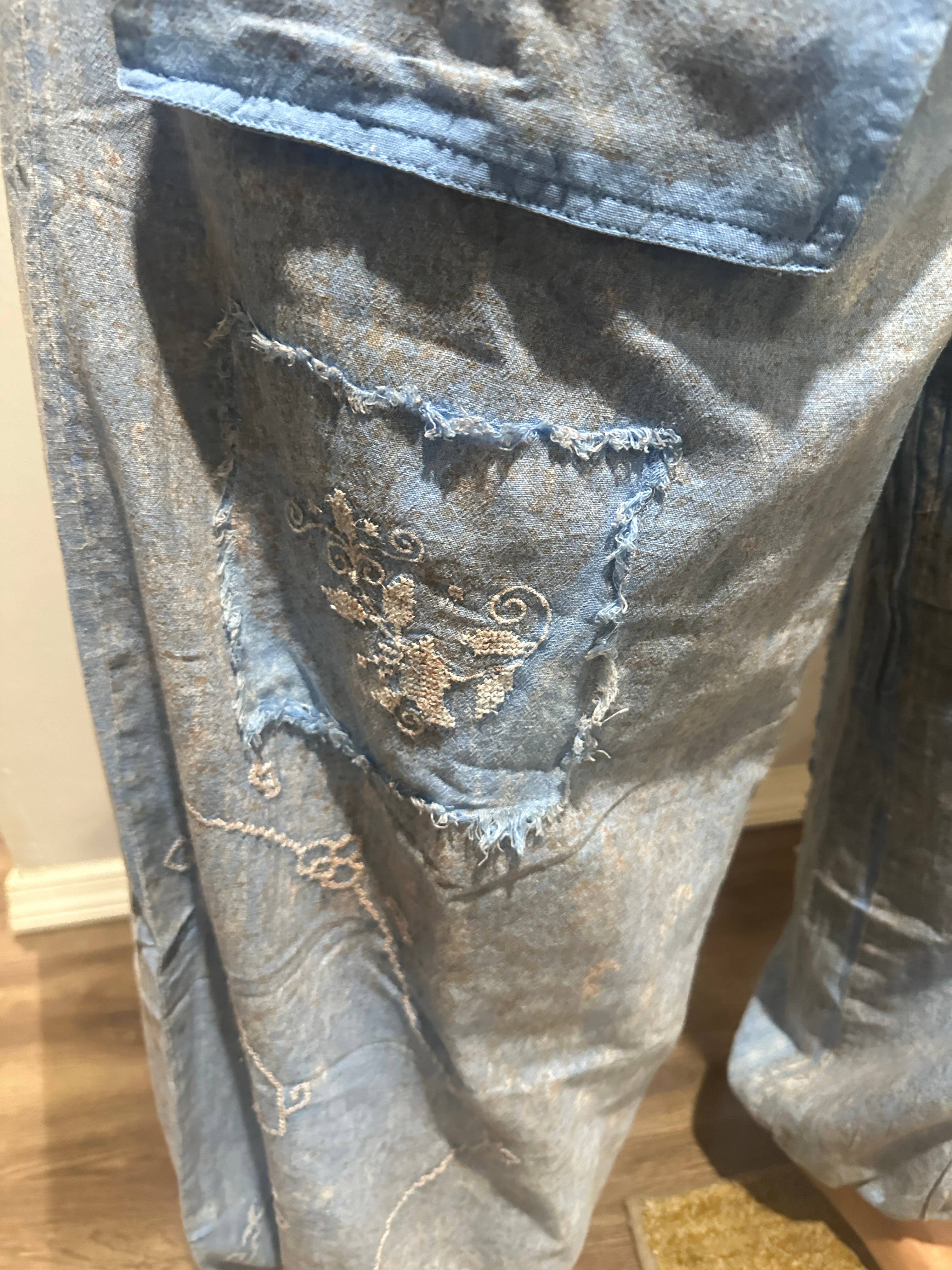 Blue Cross Sitch Genie Pant