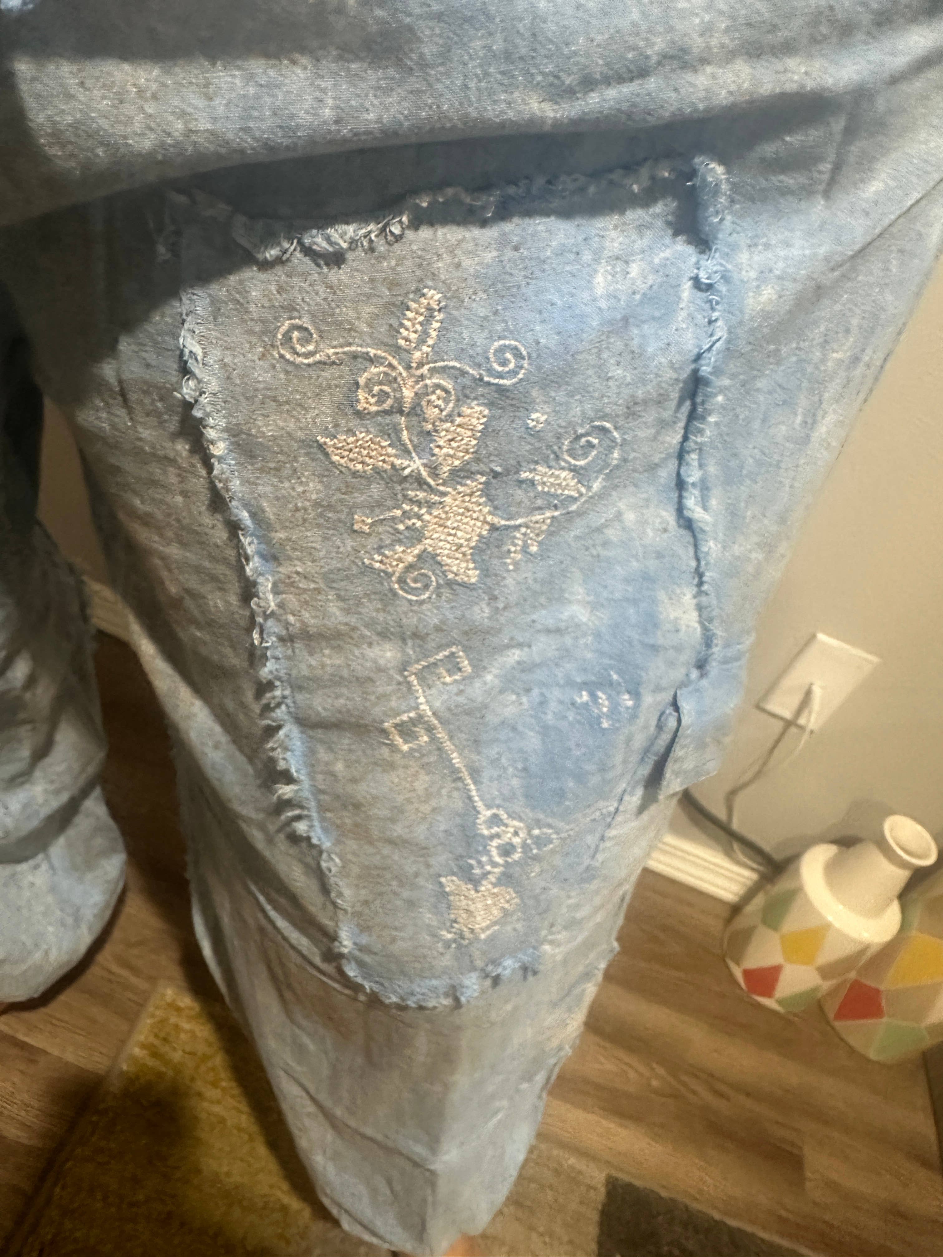 Blue Cross Sitch Genie Pant