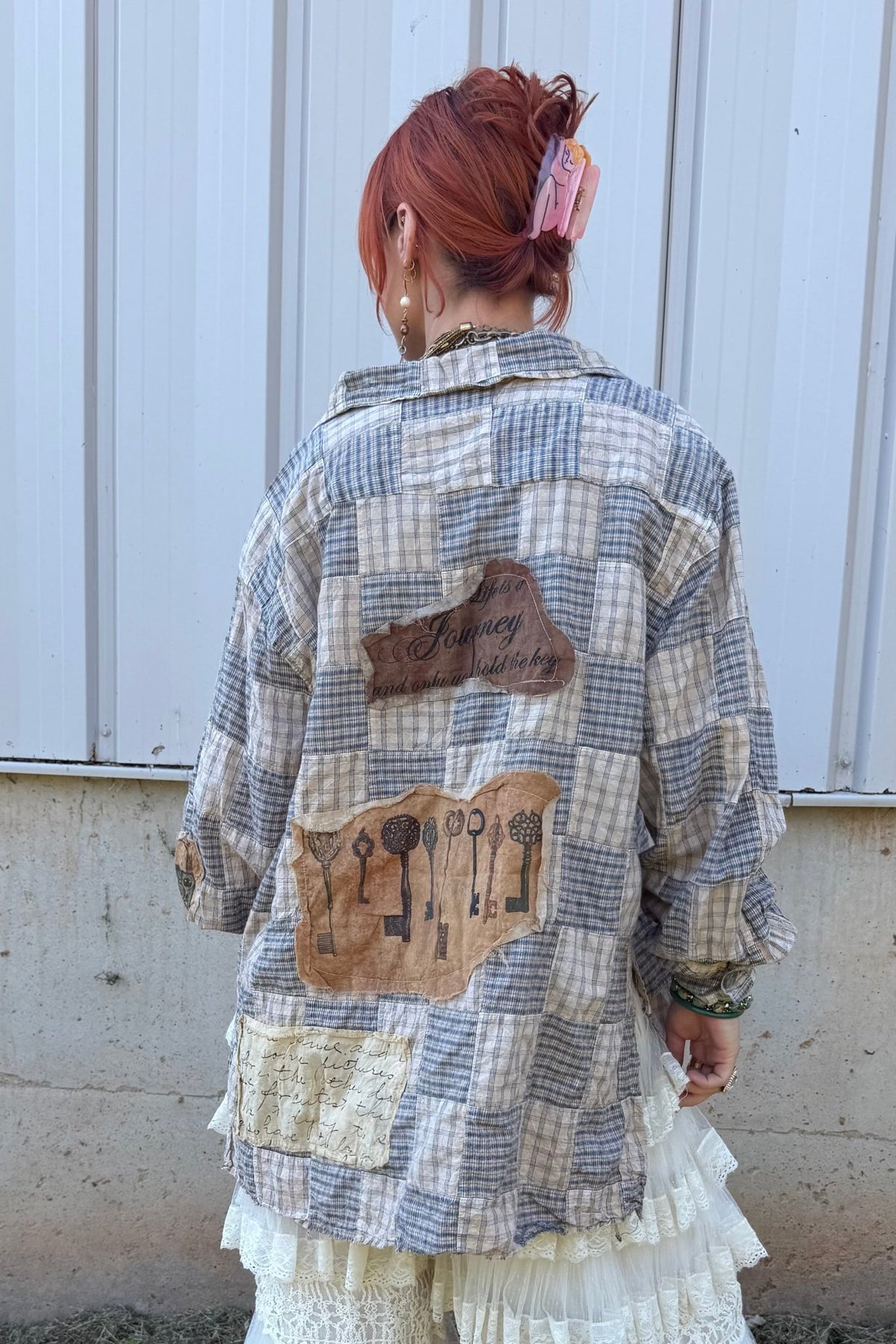 Checks And Keys Top - ivyandlavyboutique A Rare Bird Shop