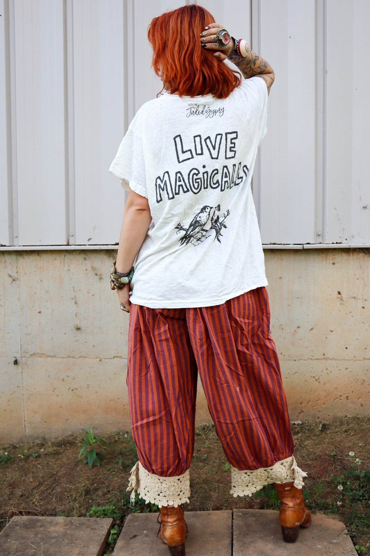 Cherished Moments Bloomers - Stripe - ivyandlavyboutique Jaded Gypsy
