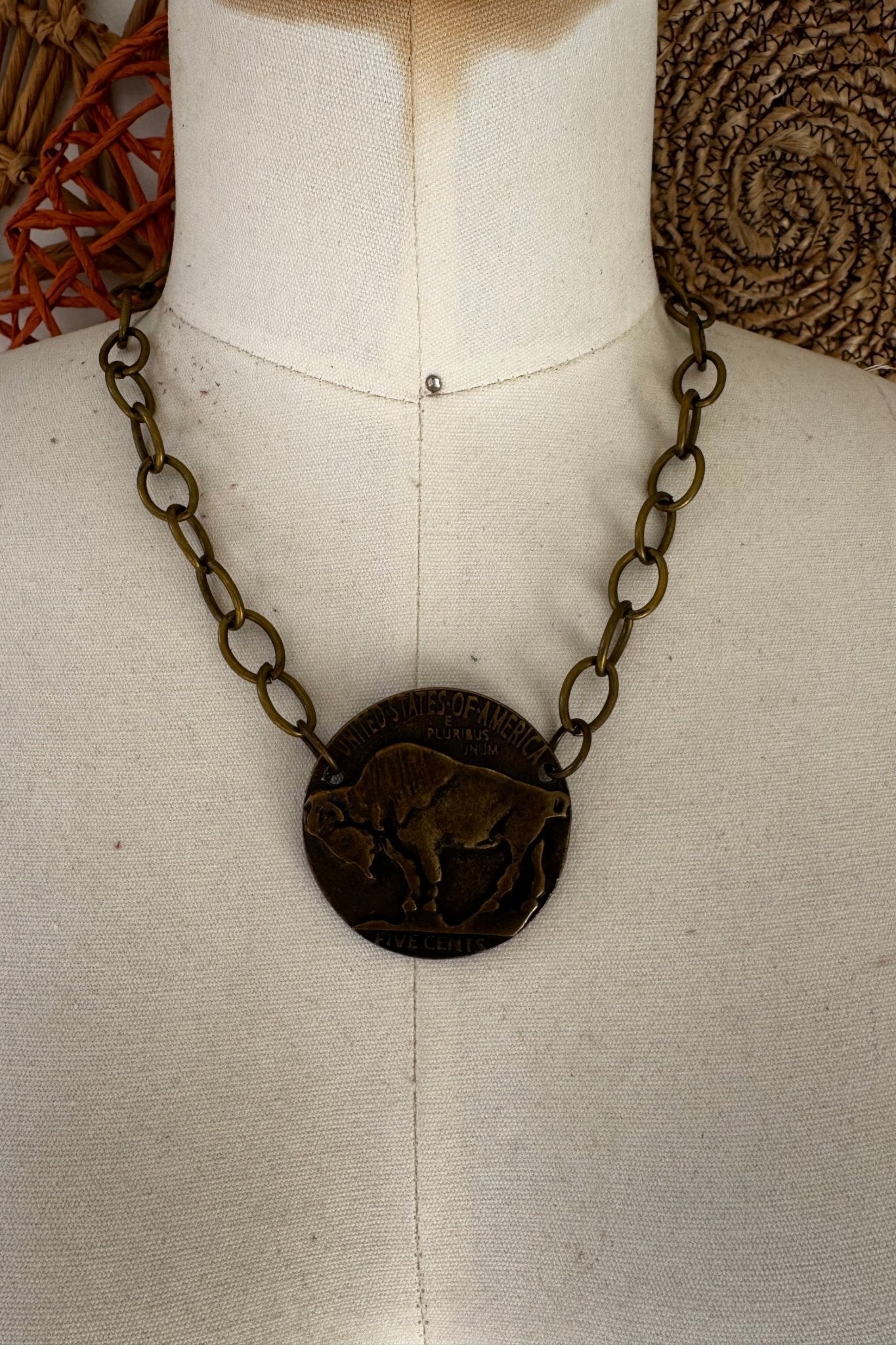 Chief Coin Choker - ivyandlavyboutique Art by Amy