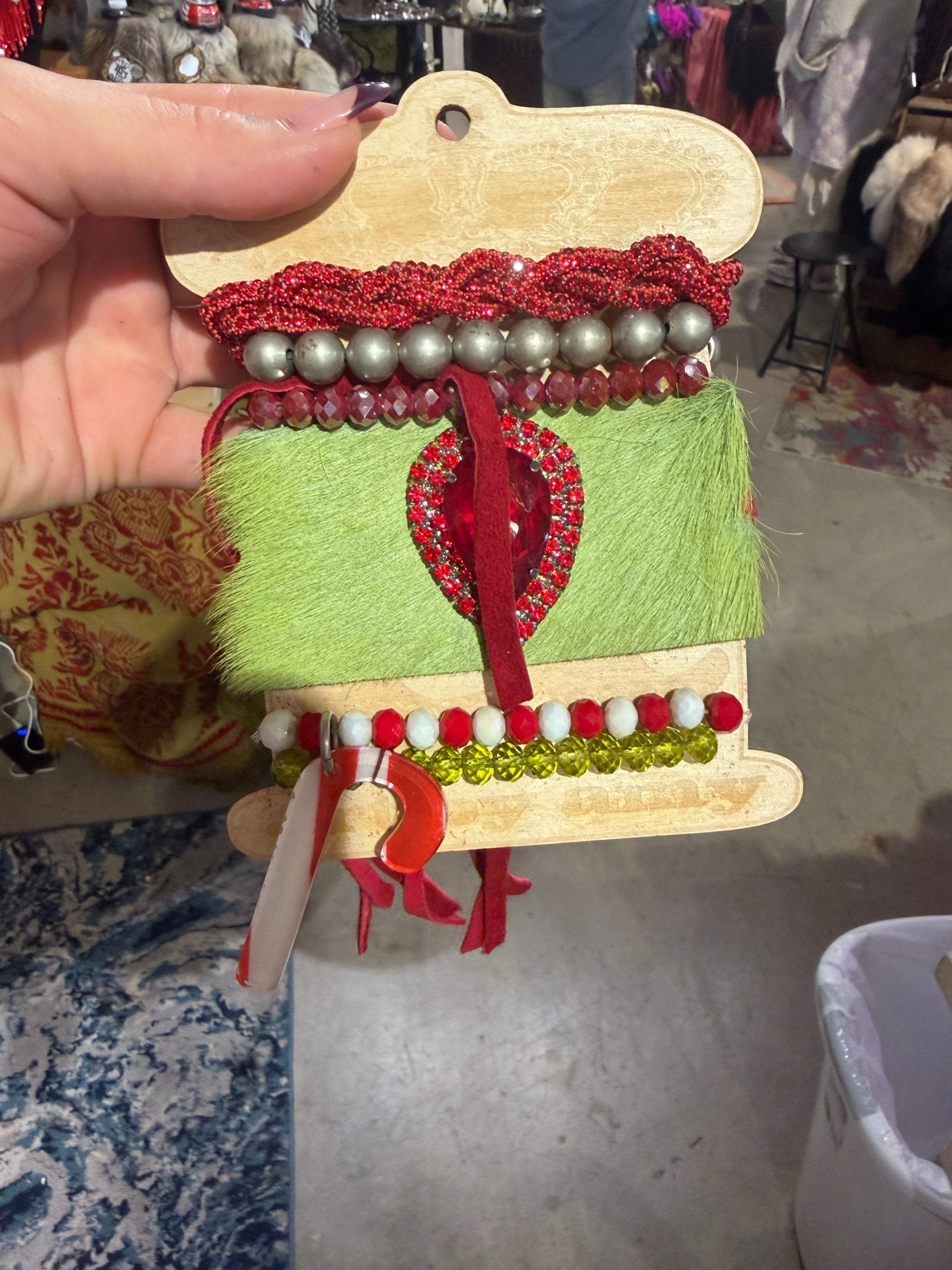 Christmas Necklaces - ivyandlavyboutique Art by Amy