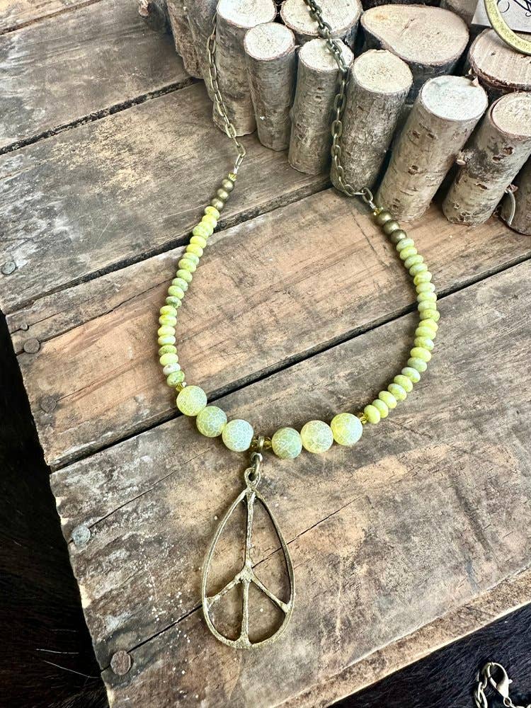 Citron Peace - Neck - ivyandlavyboutique Scooples Jewelry