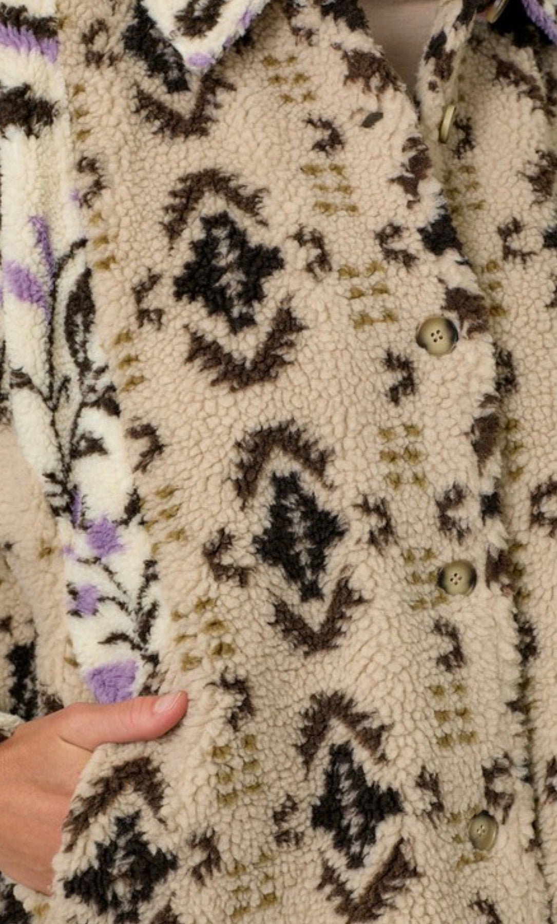 Color Block Printed Shacket - ivyandlavyboutique ivyandlavyboutique