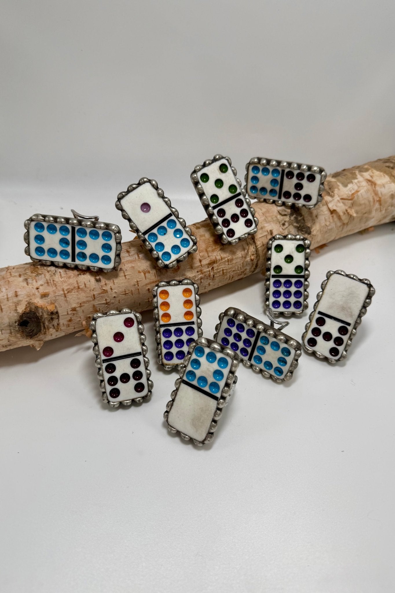 Colorful Domino Ring - ivyandlavyboutique ivyandlavyboutique