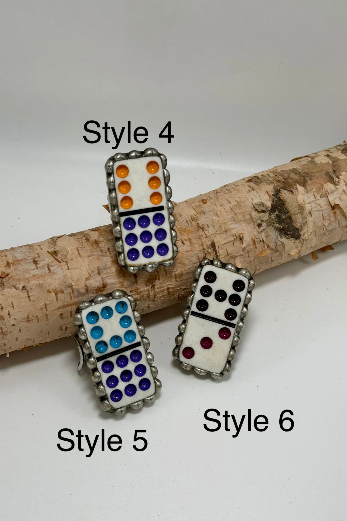 Colorful Domino Ring - ivyandlavyboutique ivyandlavyboutique