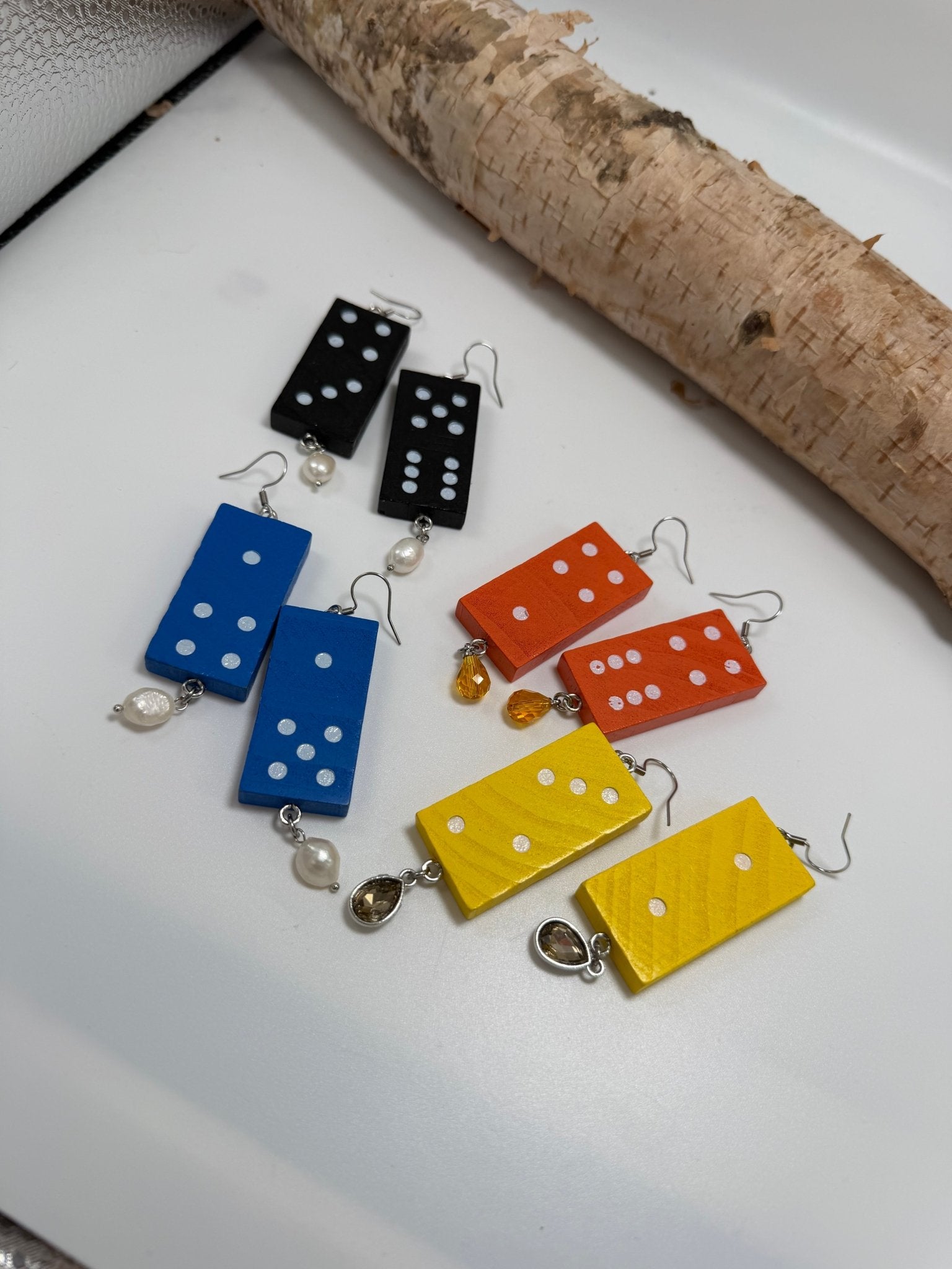 Colors of the Dominos Earrings - ivyandlavyboutique ivyandlavyboutique