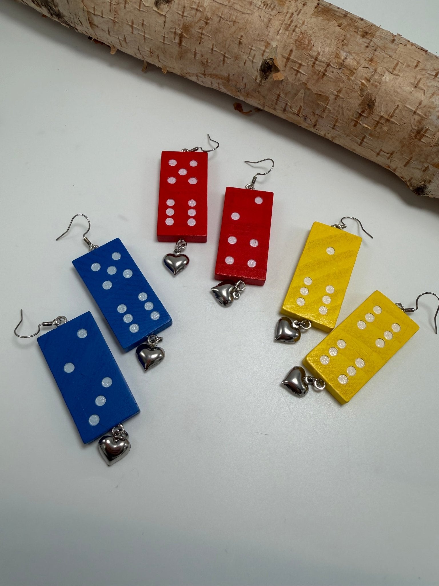 Colors of the Dominos Earrings - ivyandlavyboutique ivyandlavyboutique