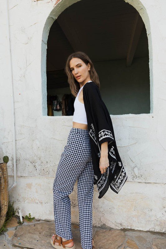 Coming Up Roses Kimono - ivyandlavyboutique Leto Accessories