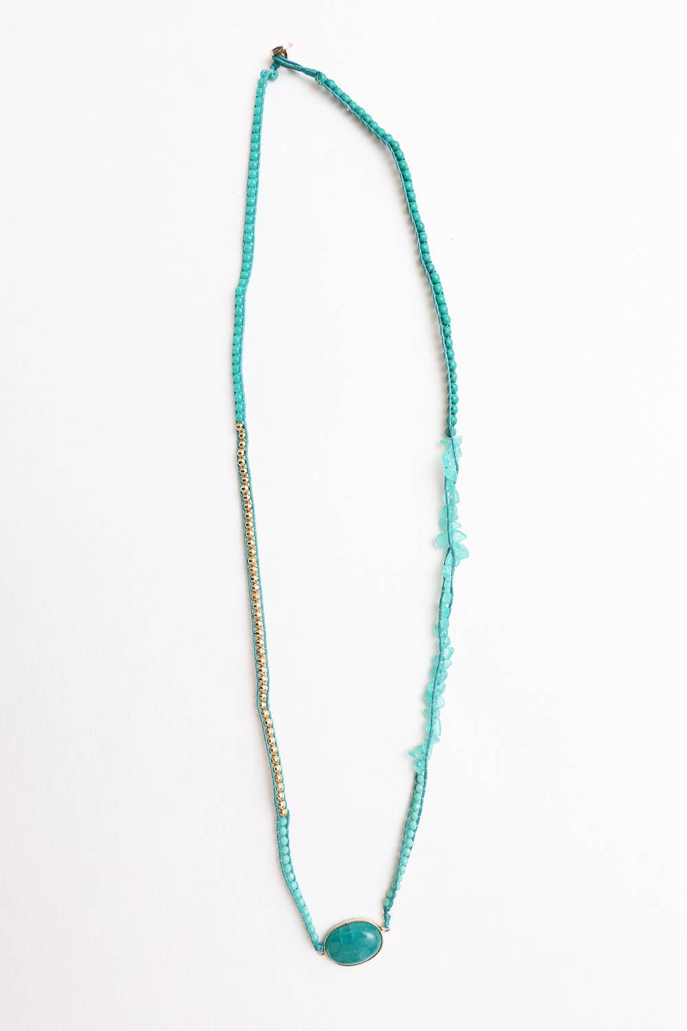 Convertible Bracelet & Necklace - Amethyst, Rose Quartz, Turquoise : Amethyst - ivyandlavyboutique Leto Accessories