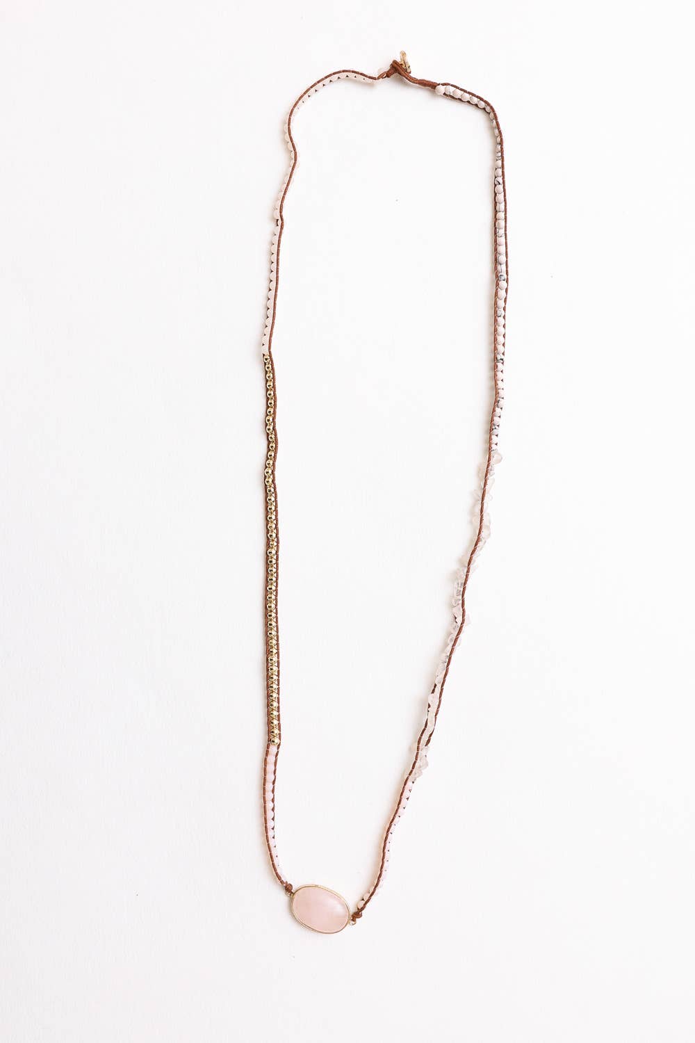 Convertible Bracelet & Necklace - Amethyst, Rose Quartz, Turquoise : Amethyst - ivyandlavyboutique Leto Accessories