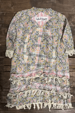 Cottage Views Ruffle Duster Jacket - ivyandlavyboutique Jaded Gypsy