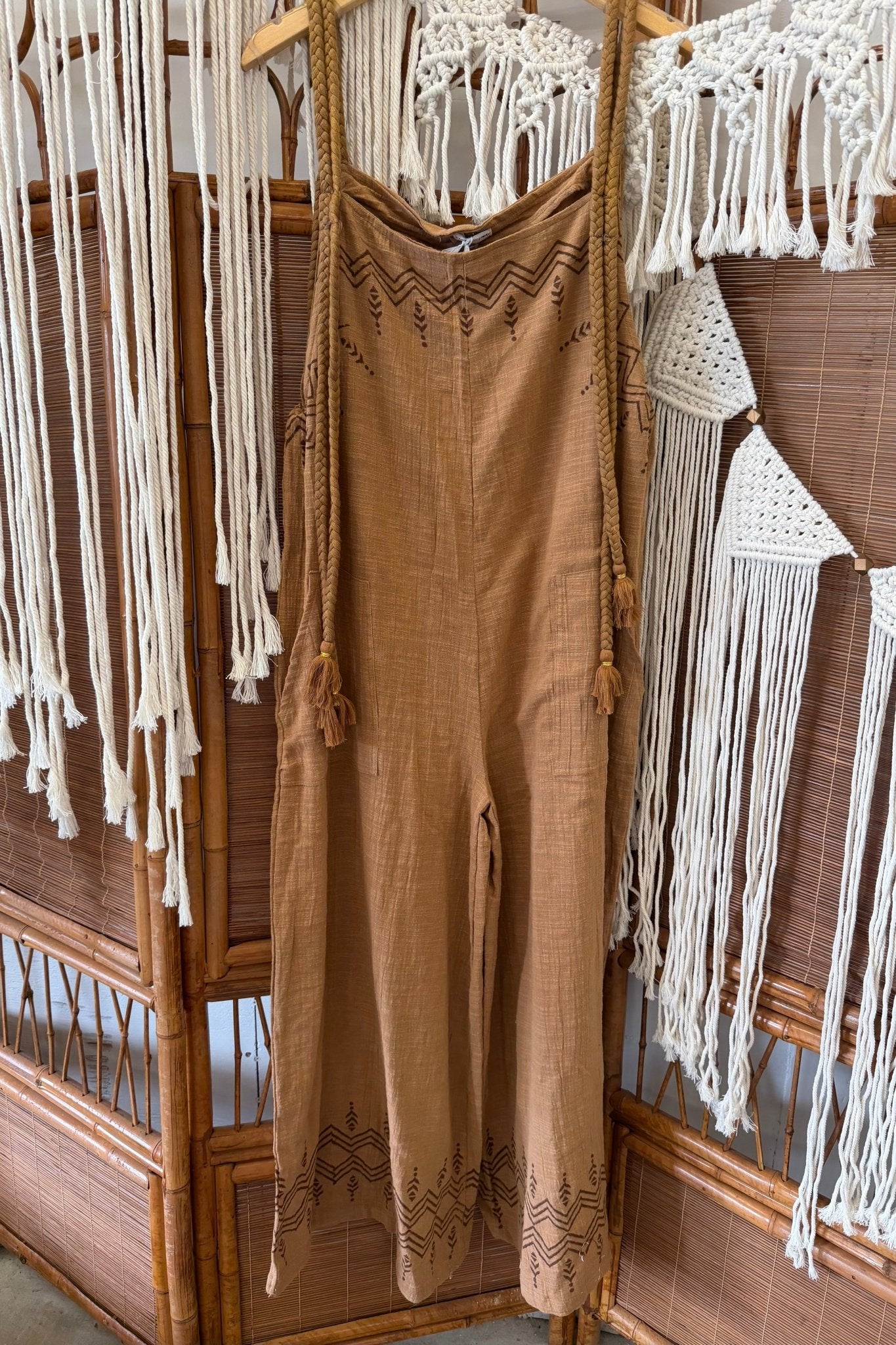 Cotton Overall Jumper - ivyandlavyboutique Karma Highway