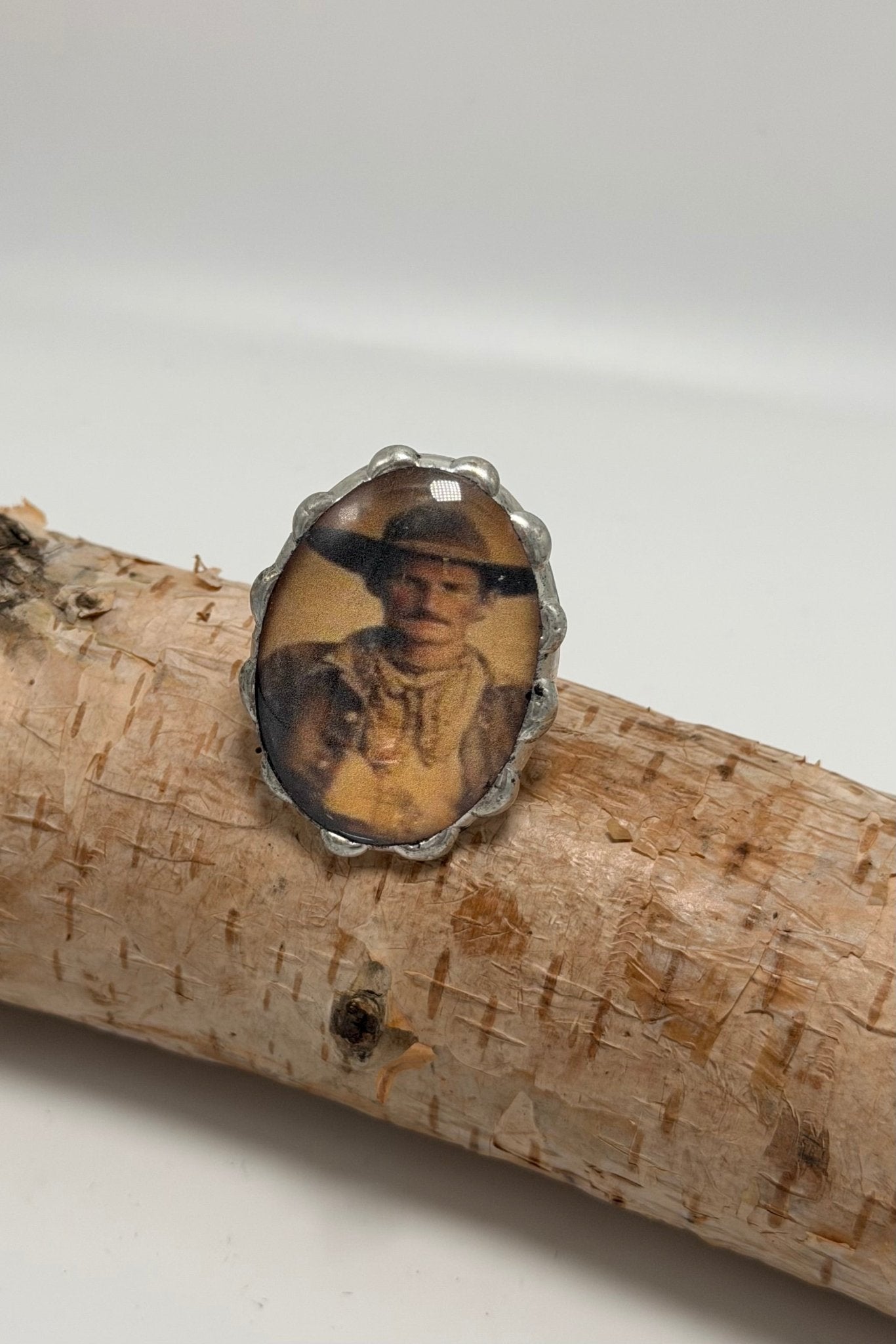 Cowboy Portrait Ring - ivyandlavyboutique ivyandlavyboutique