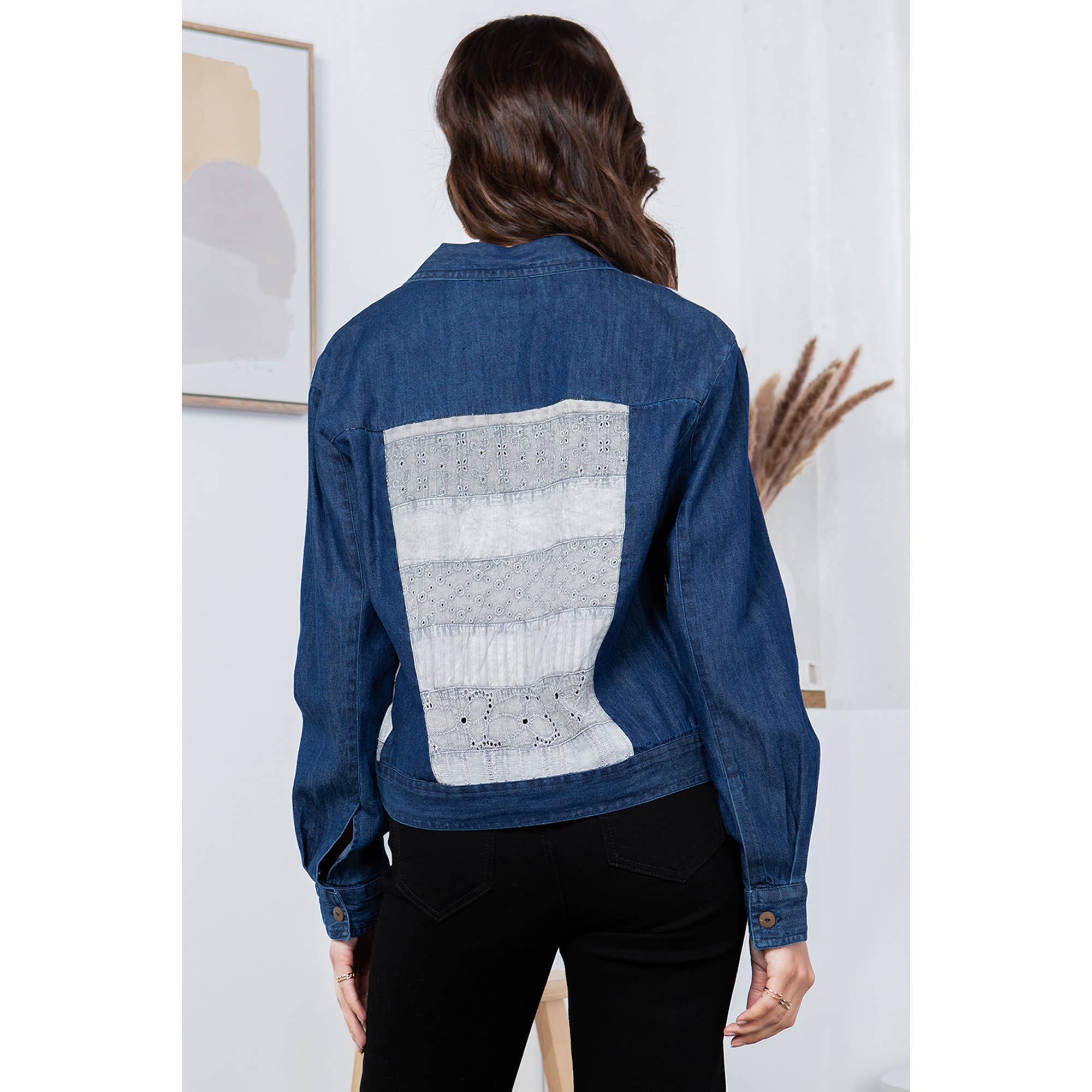 Cowgirl Chic Button Down Jacket Top - ivyandlavyboutique Young Threads