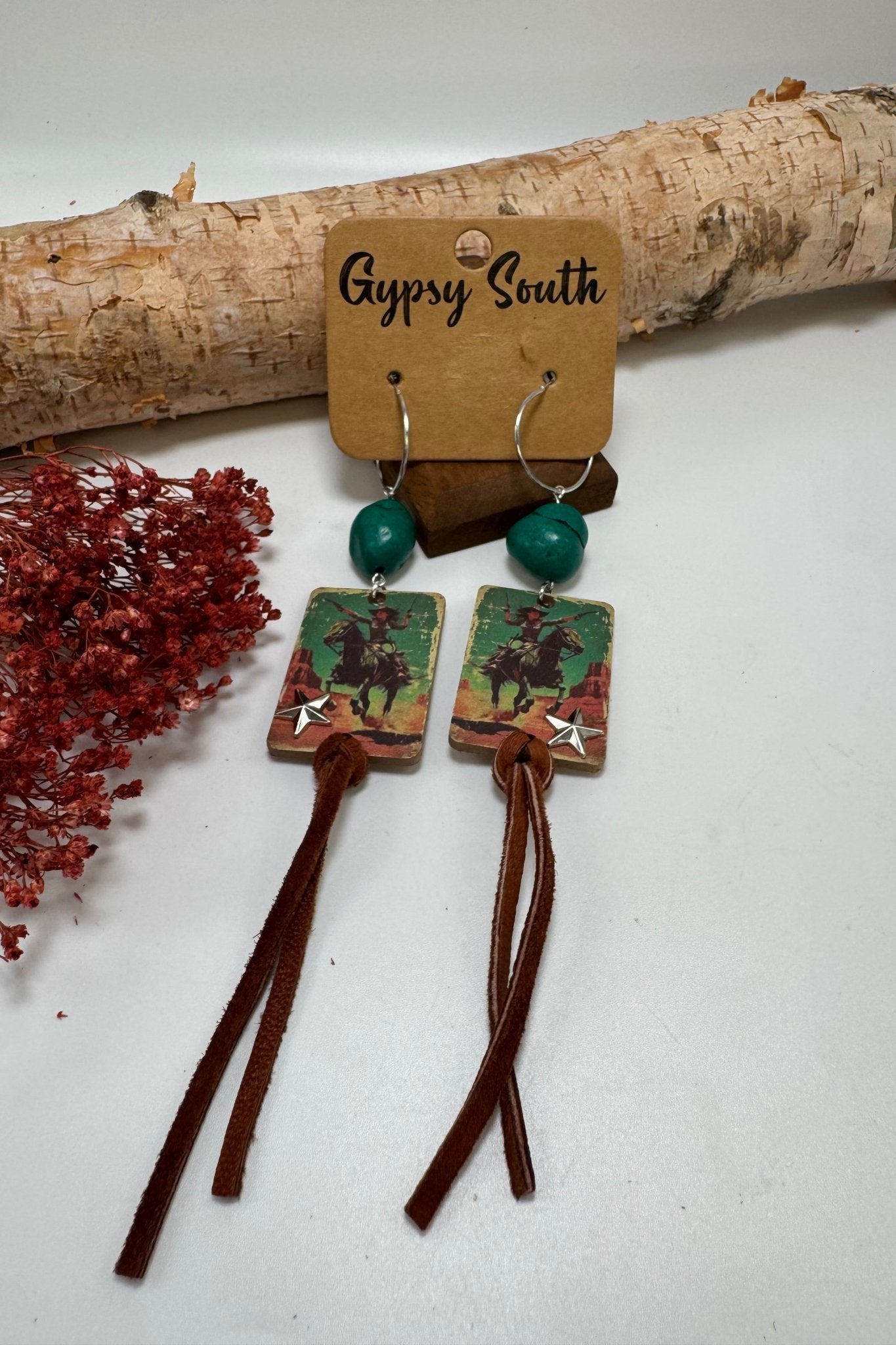 Cowgirl It Up Earrings - ivyandlavyboutique Gypsy South