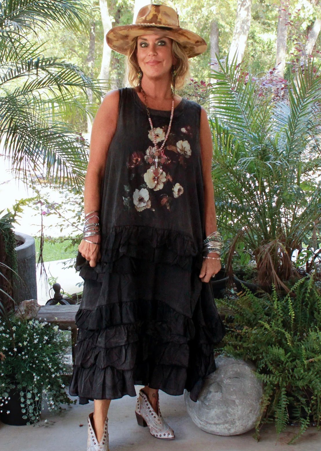 Create Change Dress & Overlay - ivyandlavyboutique Jaded Gypsy