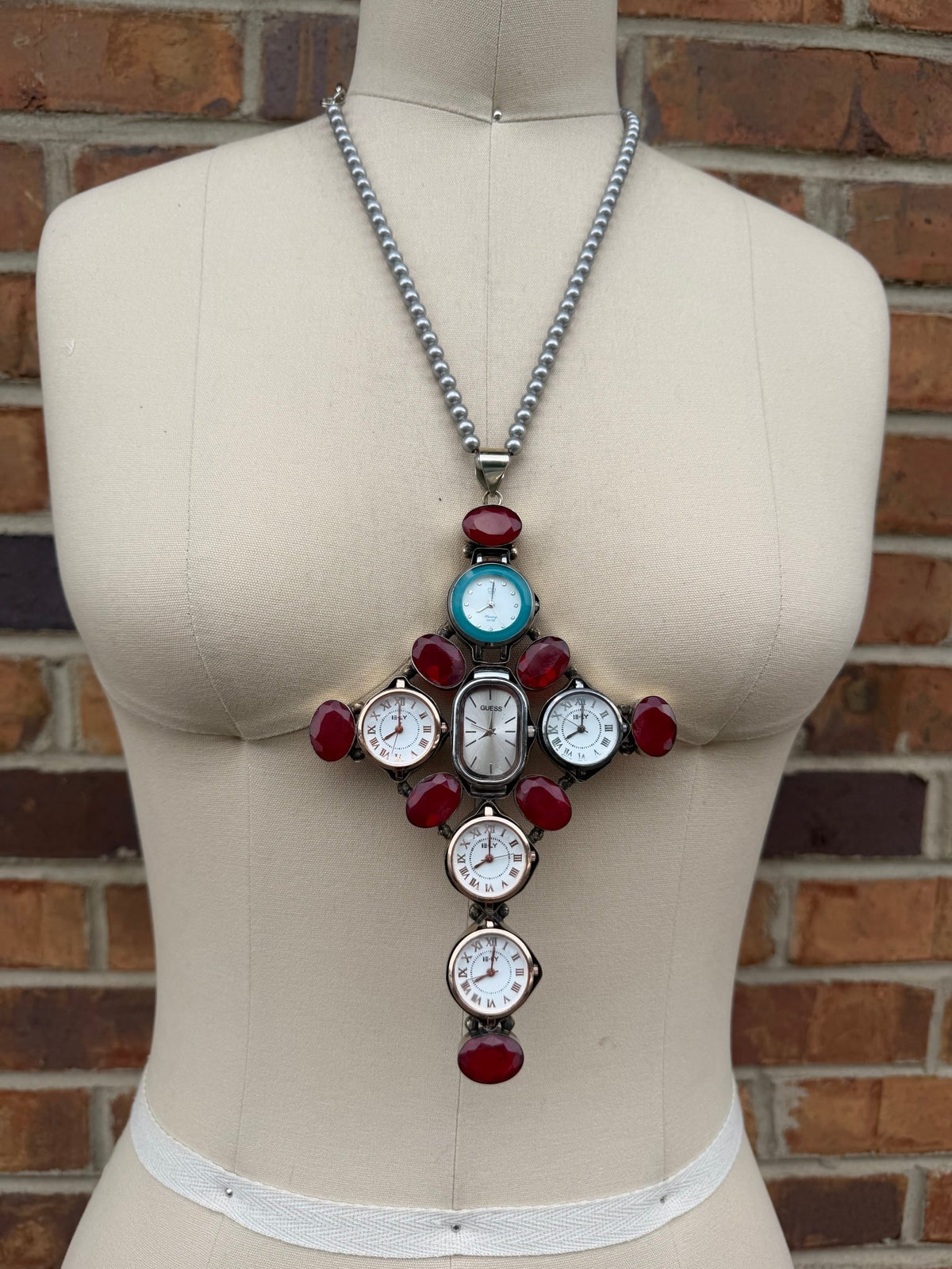 Cross my Heart Necklace - ivyandlavyboutique ivyandlavyboutique