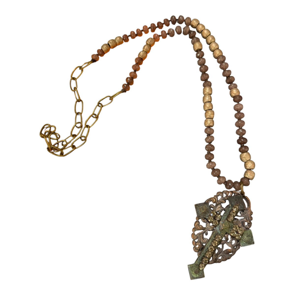 Cross Necklace - Boho Wanderlust Boutique Jaded Gypsy