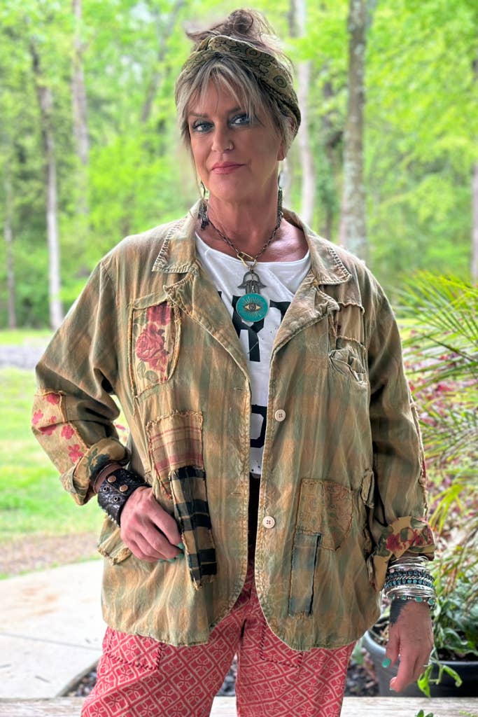 Rose Garden Views Jacket in One Size