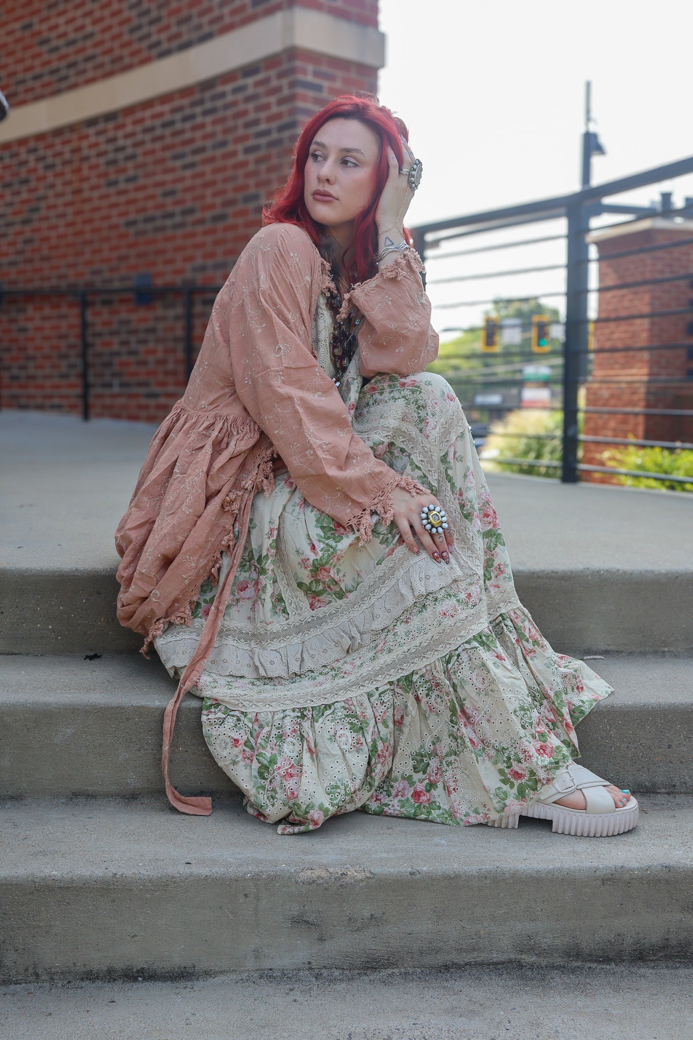 Day Dreams Tie Duster - ivyandlavyboutique Jaded Gypsy