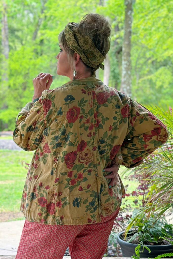 Rose Garden Views Jacket in One Size