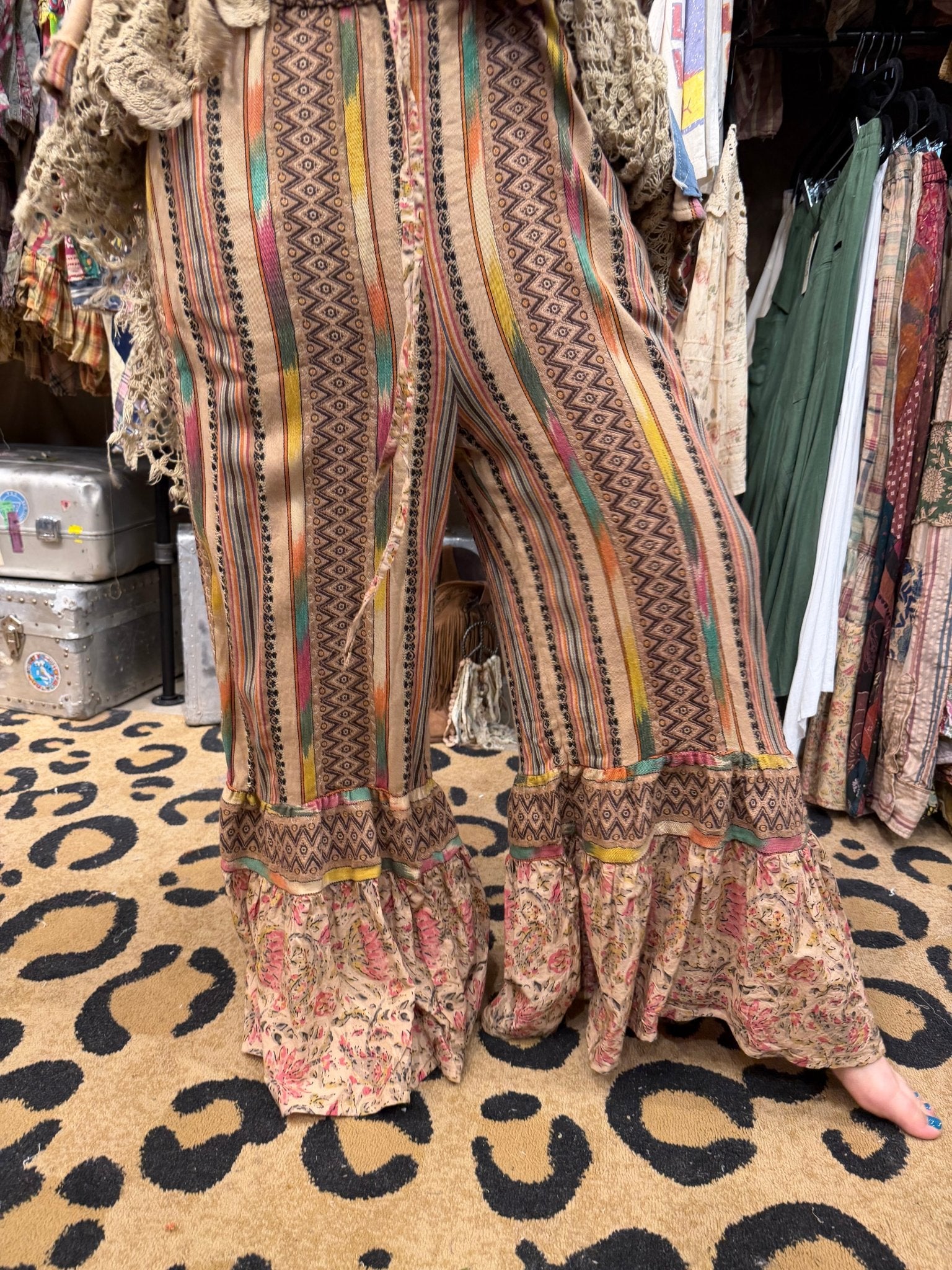 Desert Dancer Ruffle Pants - ivyandlavyboutique Jaded Gypsy