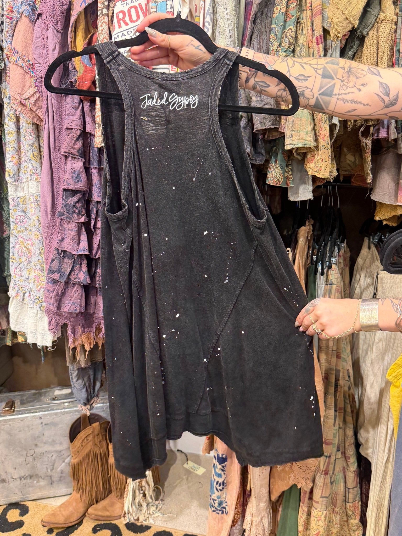 Dirty Hippie Tank Top - ivyandlavyboutique Jaded Gypsy
