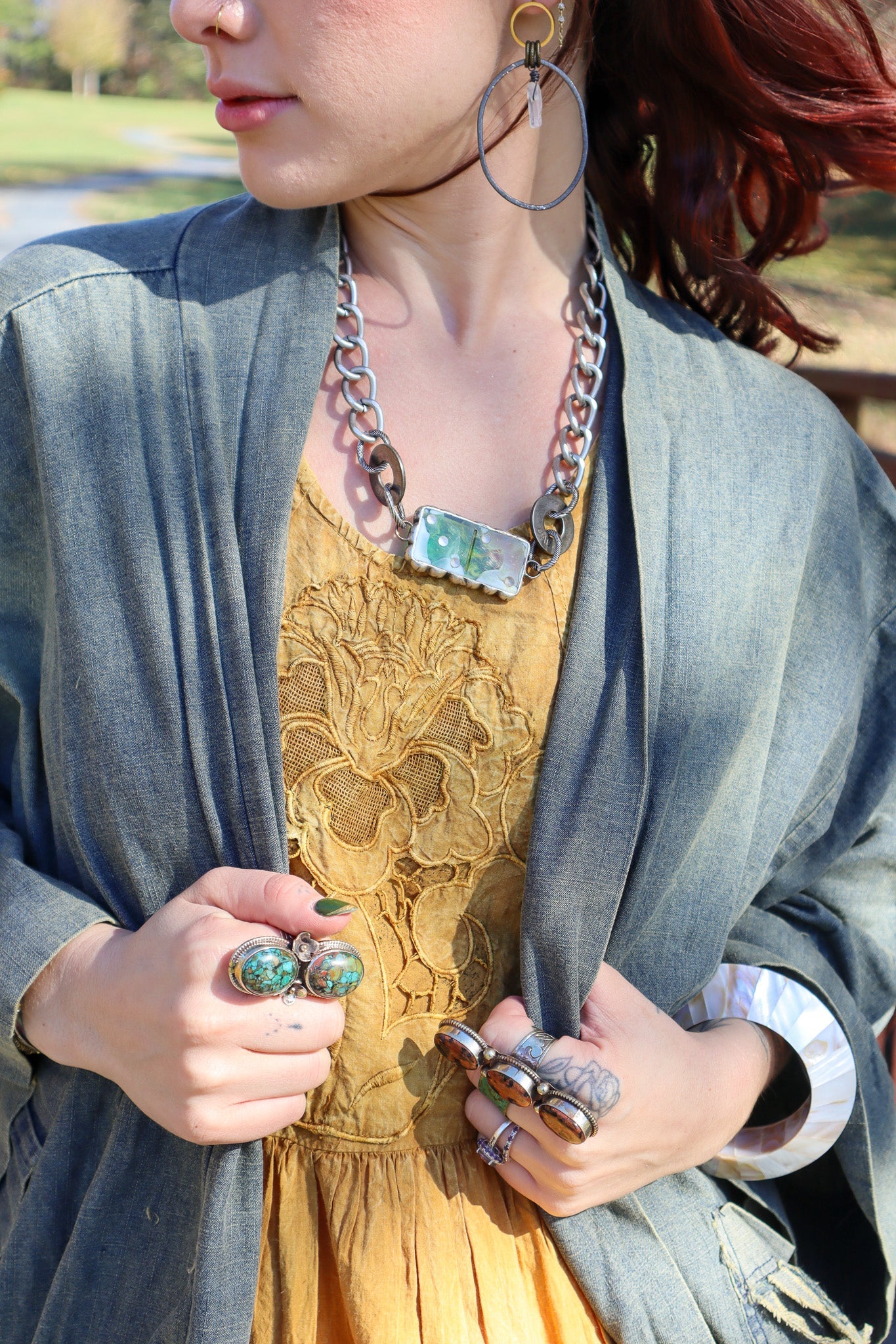 Domino Shortie Necklace - ivyandlavyboutique ivyandlavyboutique