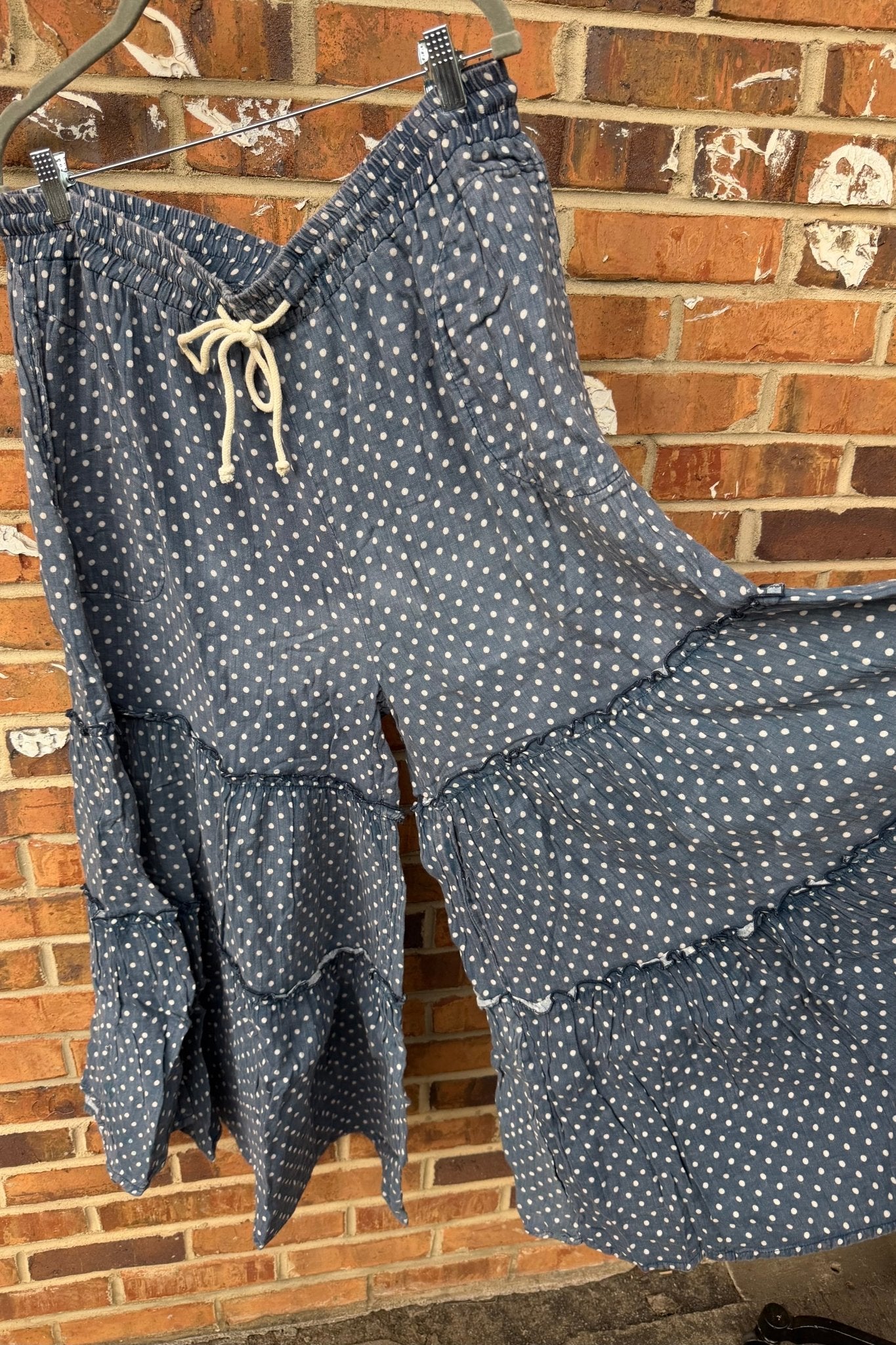 Dotty Queen Flare Pants - ivyandlavyboutique A Rare Bird Shop