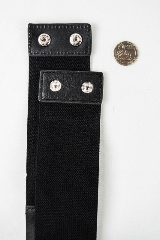 Double Western Faux Leather Waist Belt - ivyandlavyboutique Leto Accessories