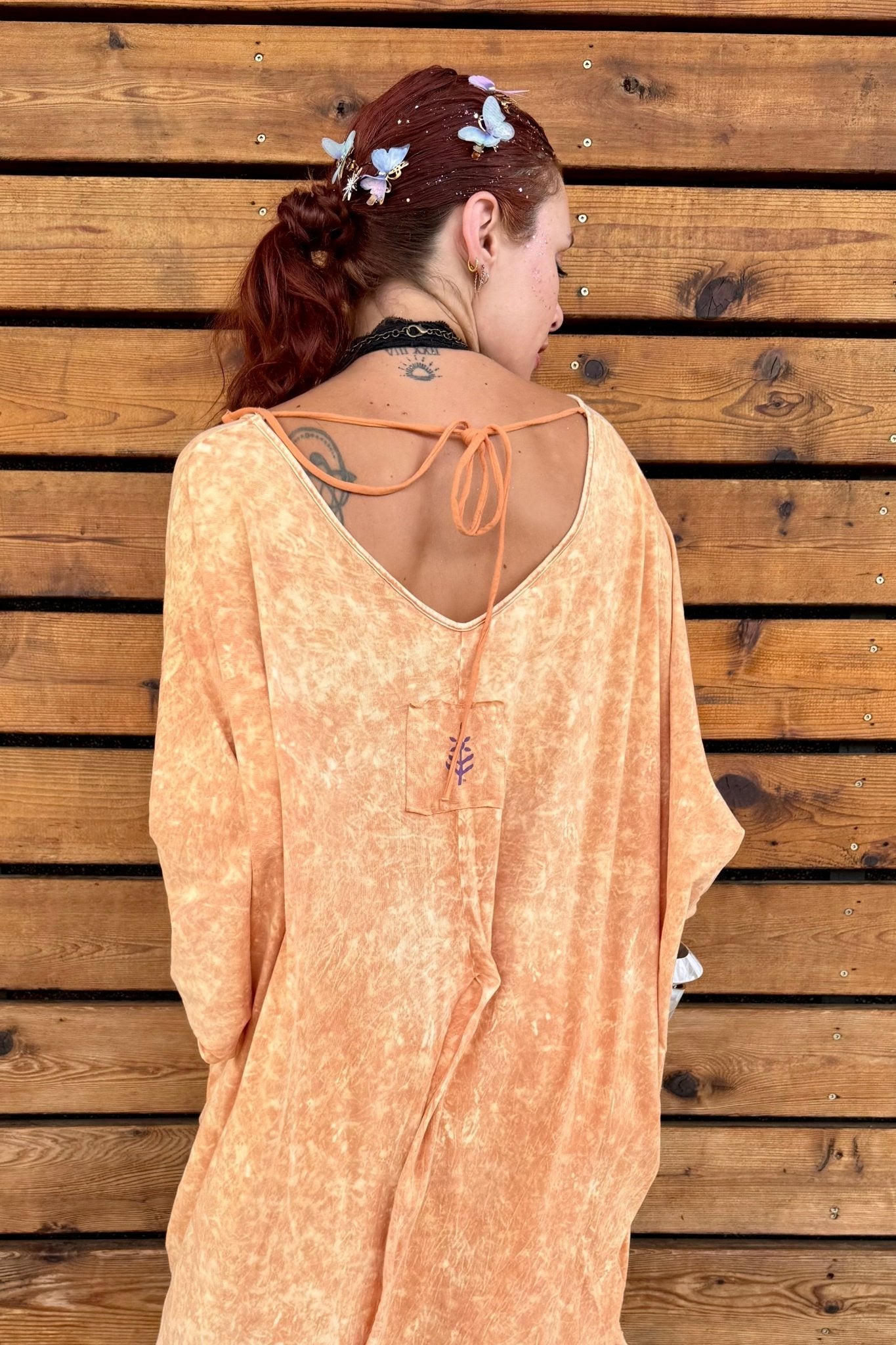 Dream Split Sun Printed Muu Tee - ivyandlavyboutique Kantha Bea