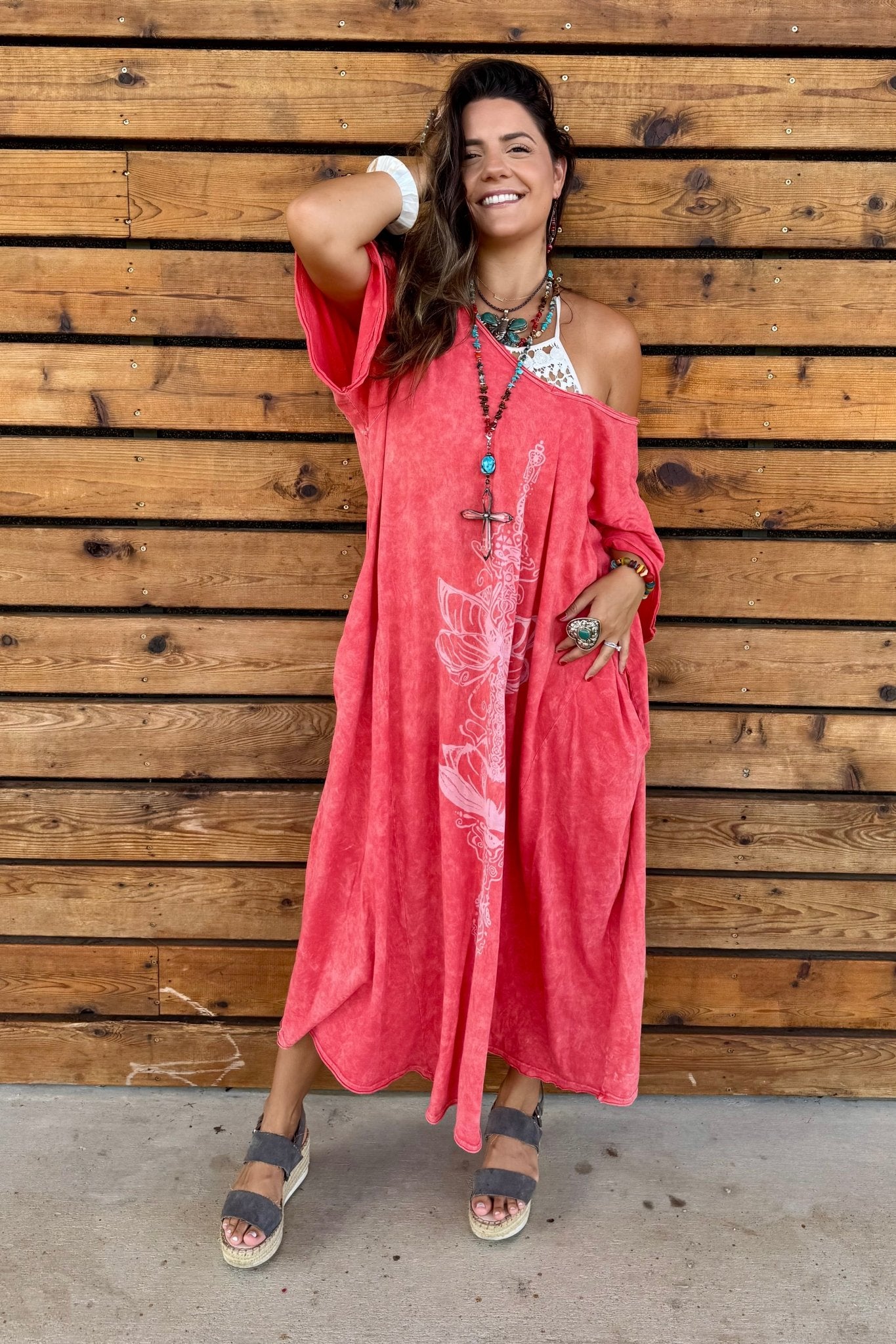 Dream Tee Dress - ivyandlavyboutique Kantha Bae