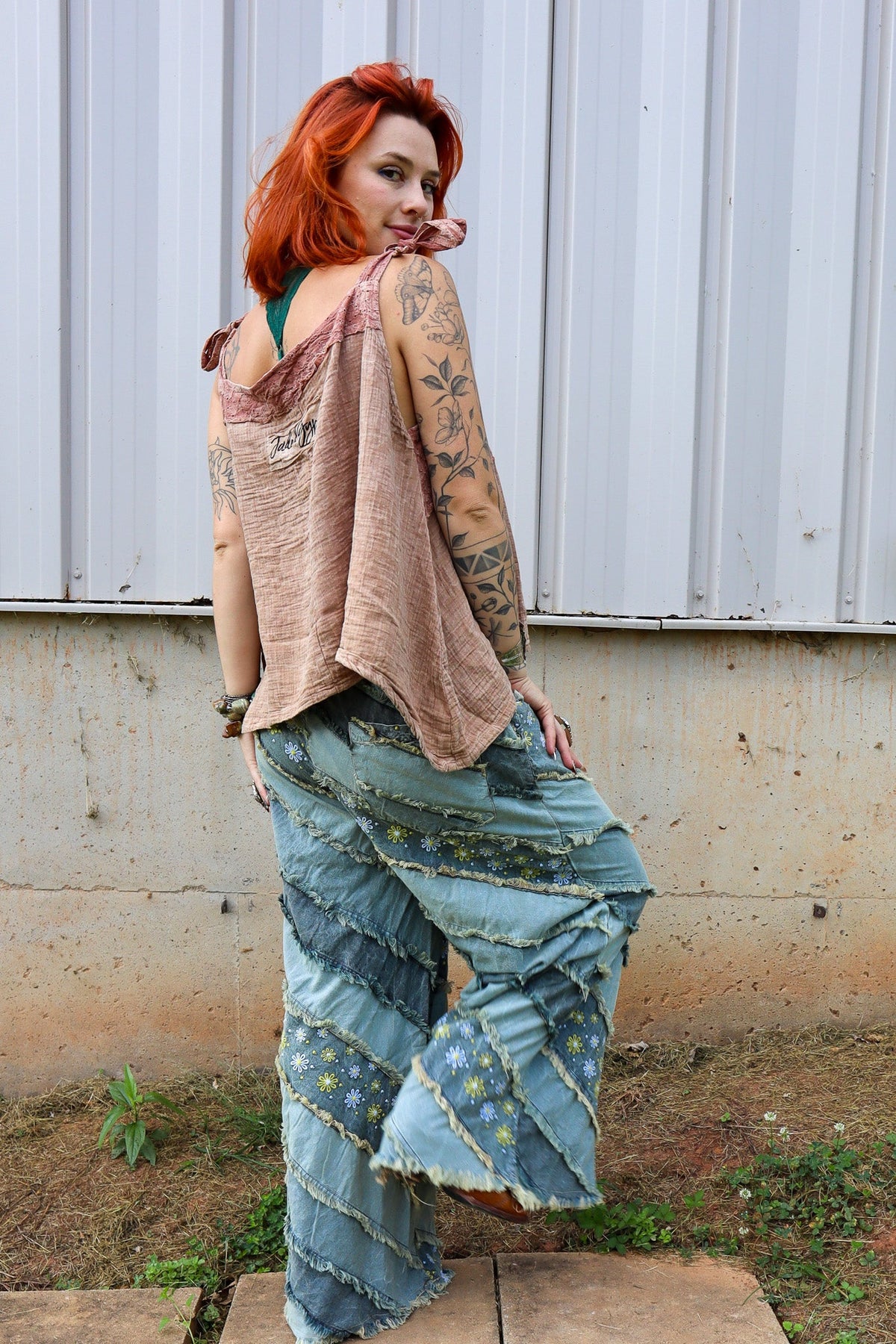 Dreamline Tank in Mauve - ivyandlavyboutique Jaded Gypsy