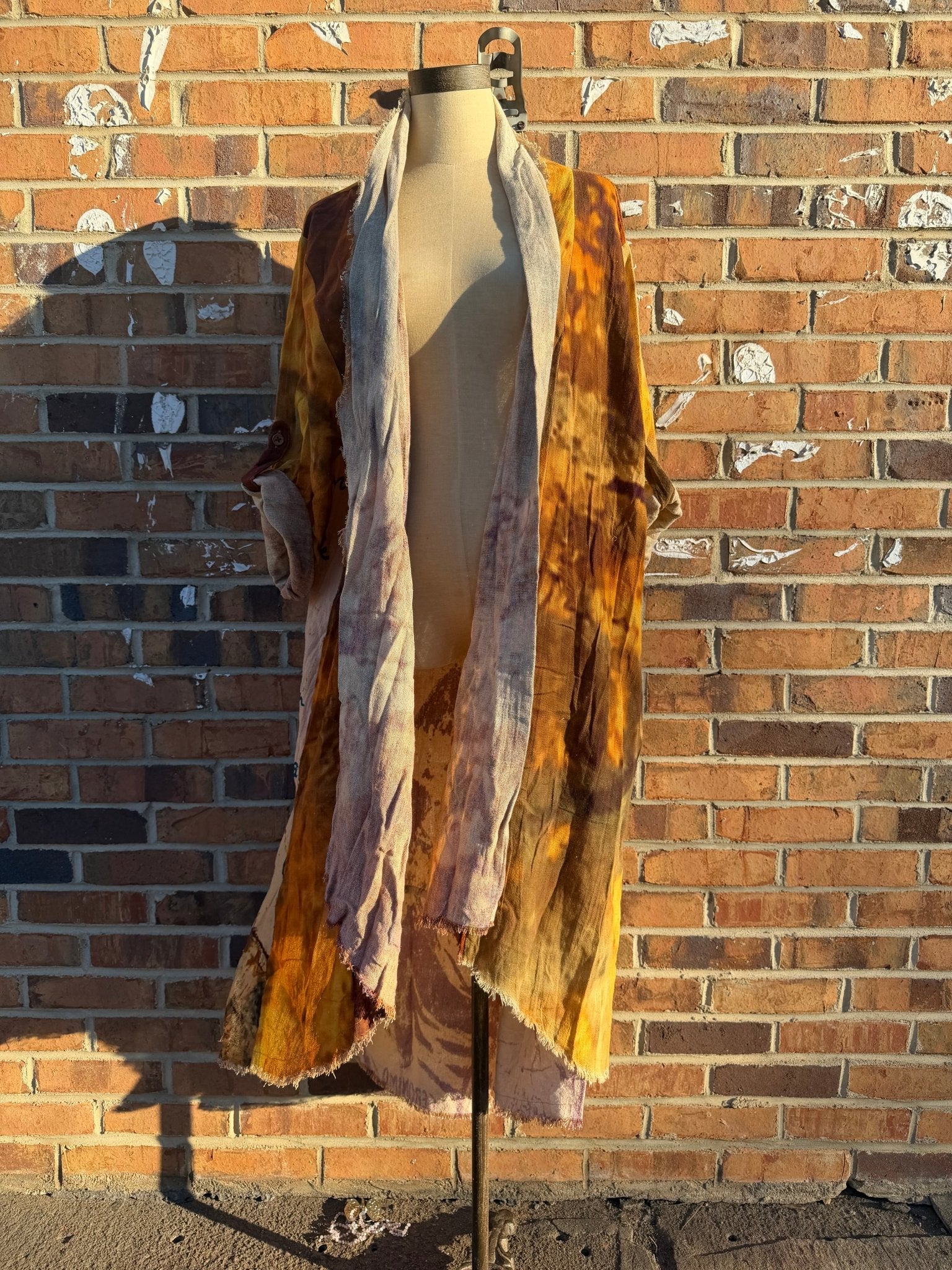 Ear to the Sky Abstract Jacket - ivyandlavyboutique LeParisPetit by I Love Linen