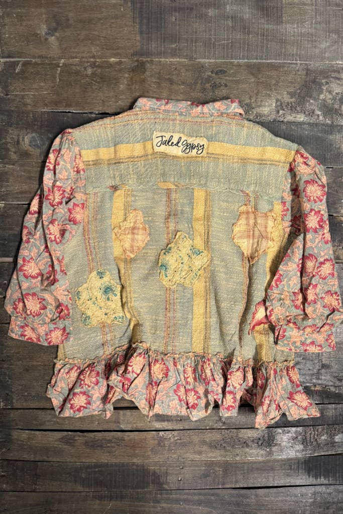 Early Bloom Top Boho Top - ivyandlavyboutique Jaded Gypsy
