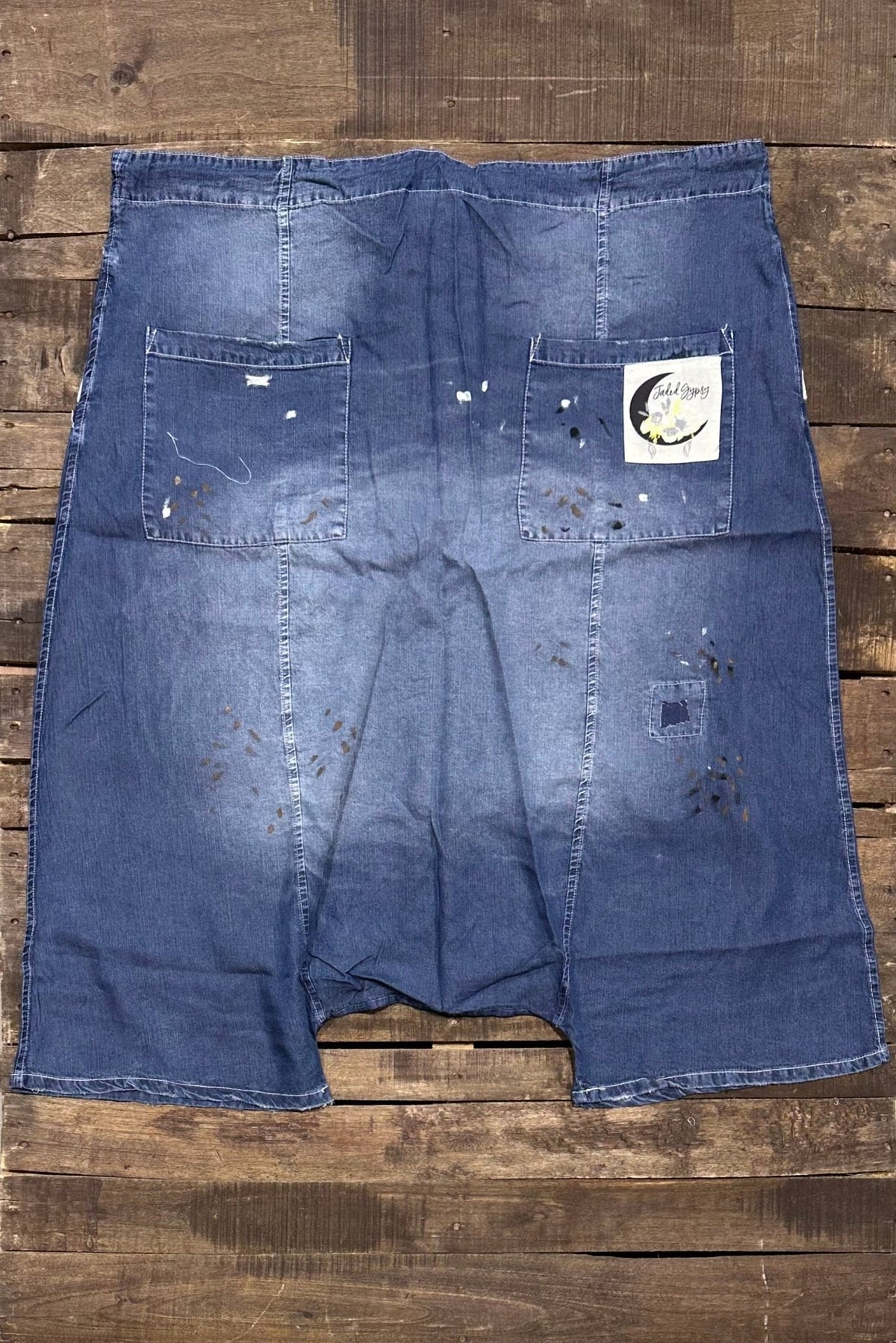 Earthsong Heirloom Pant- Dark Chambray - Boho Wanderlust Boutique Jaded Gypsy