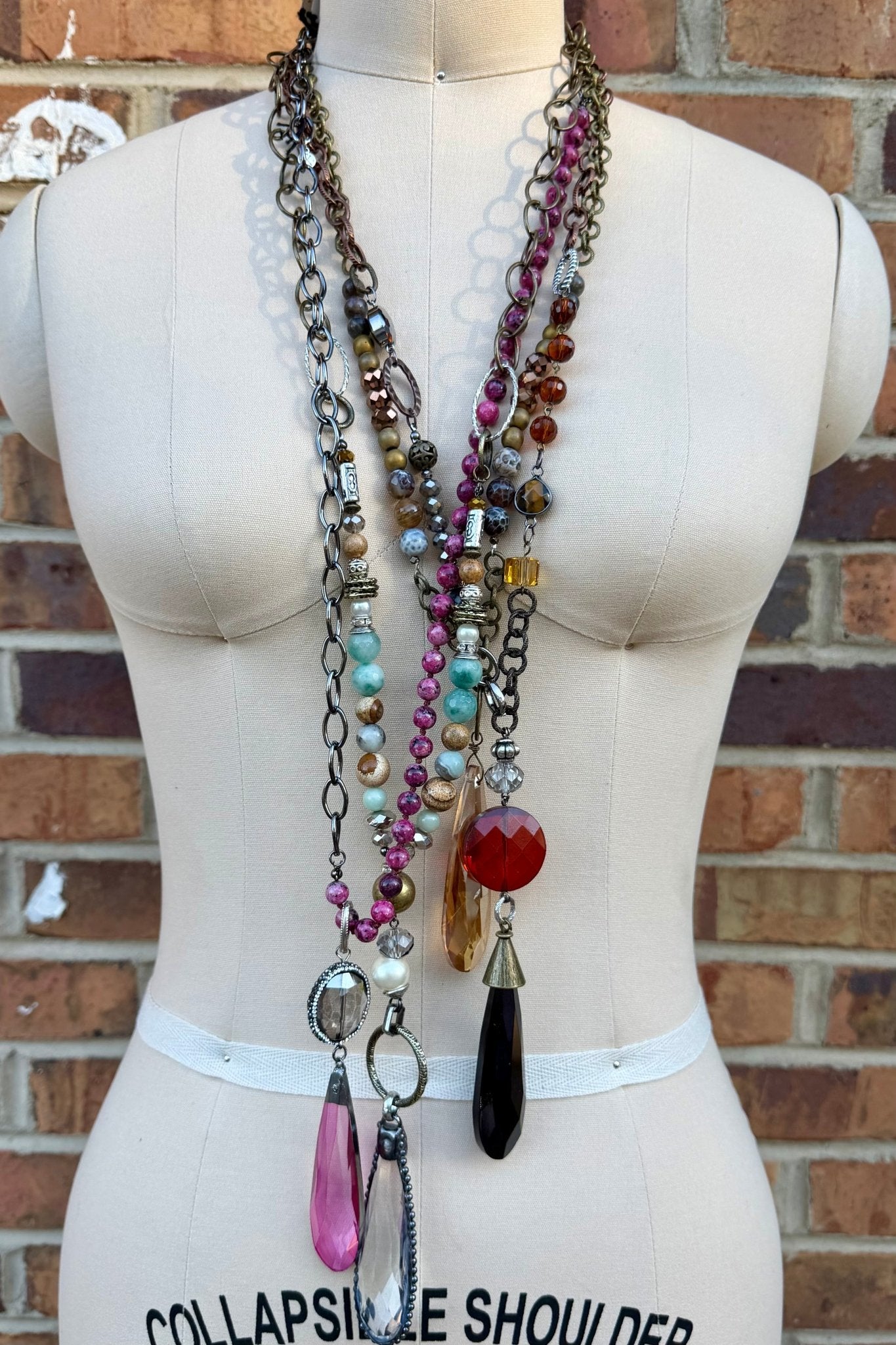 Easy Breezy Drop Necklace - ivyandlavyboutique ivyandlavyboutique