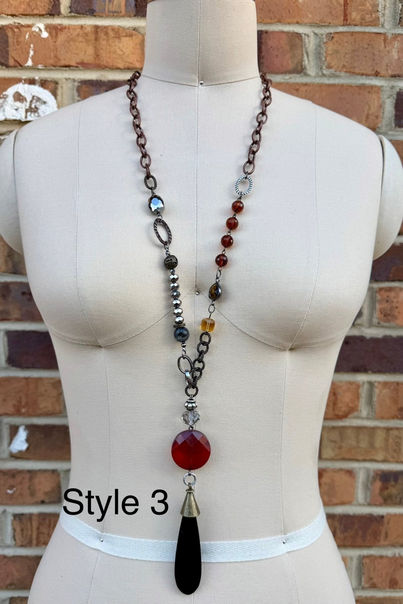 Easy Breezy Drop Necklace - ivyandlavyboutique ivyandlavyboutique