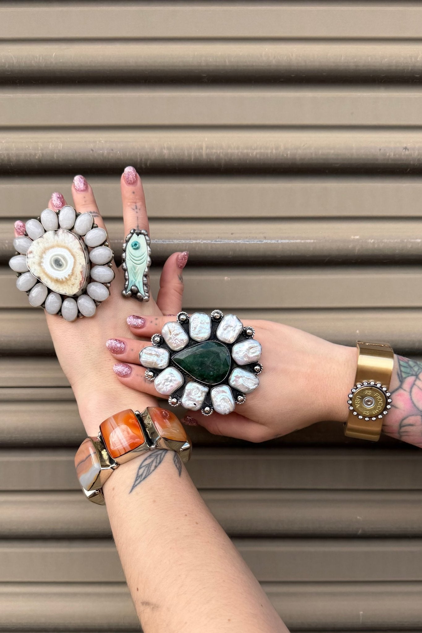 Emerald Throne Ring - ivyandlavyboutique ivyandlavyboutique